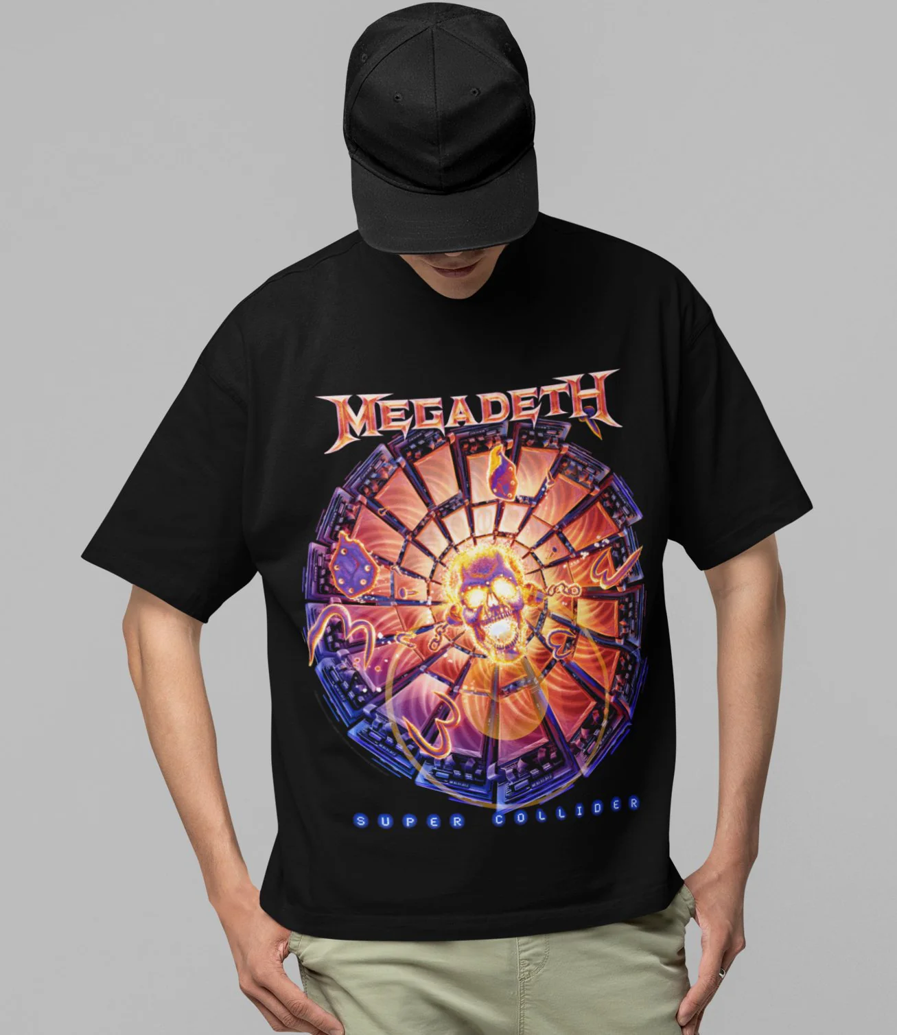 Megadeth - Super Collider Jumbo Print T-Shirt - Image 2