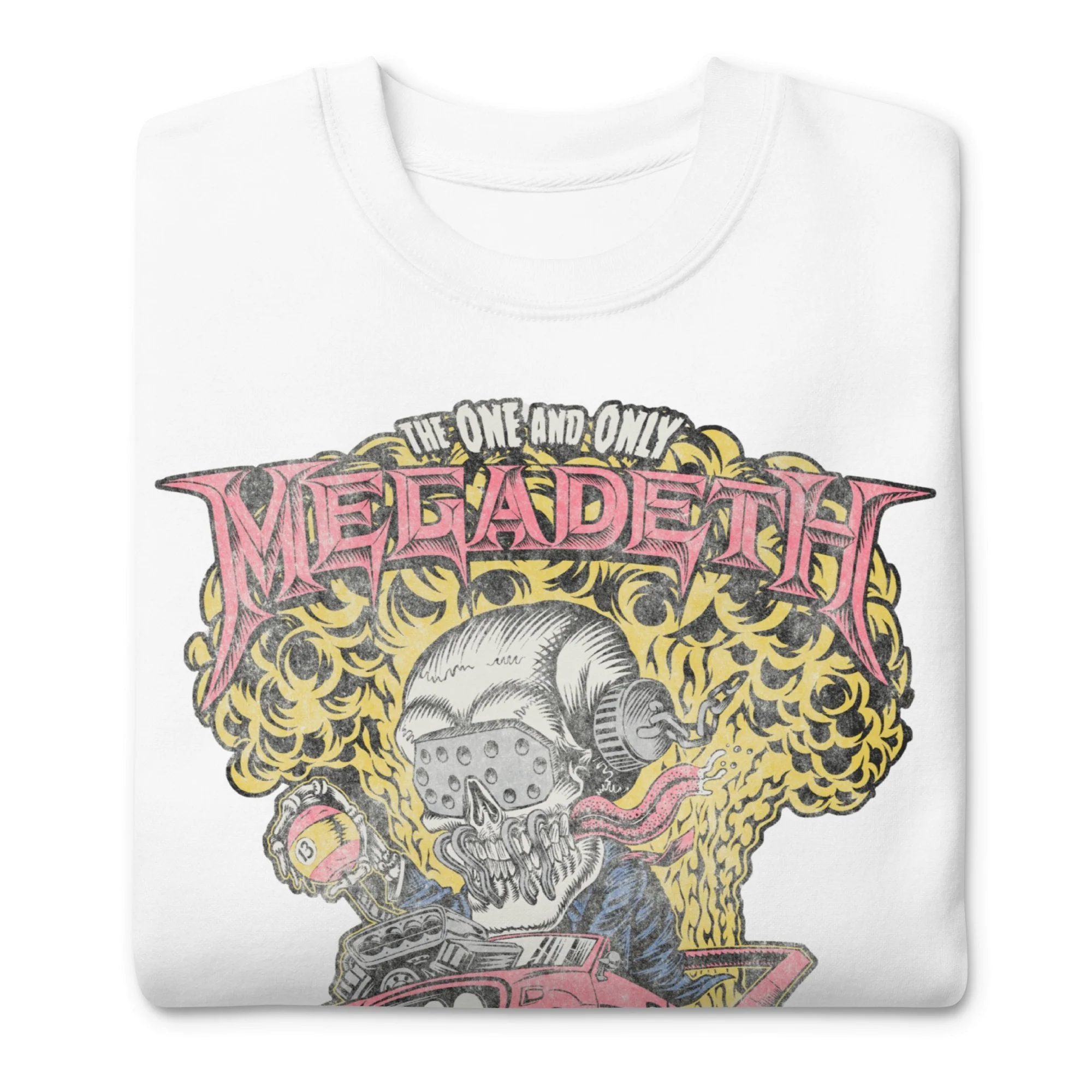 Megadeth - Vintage Built for Speed Jumbo Print Sweatshirt - Image 3
