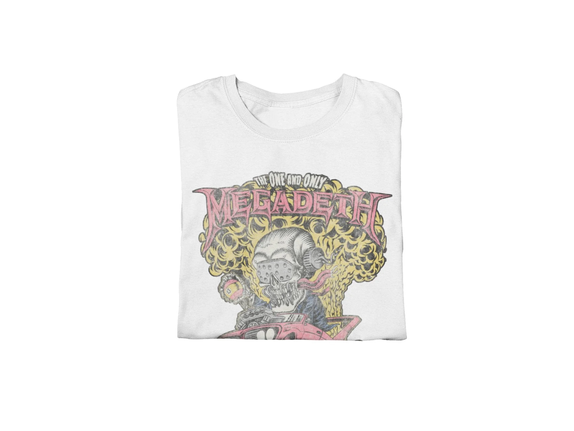 Megadeth - Vintage Built for Speed Jumbo Print T-Shirt - Image 3