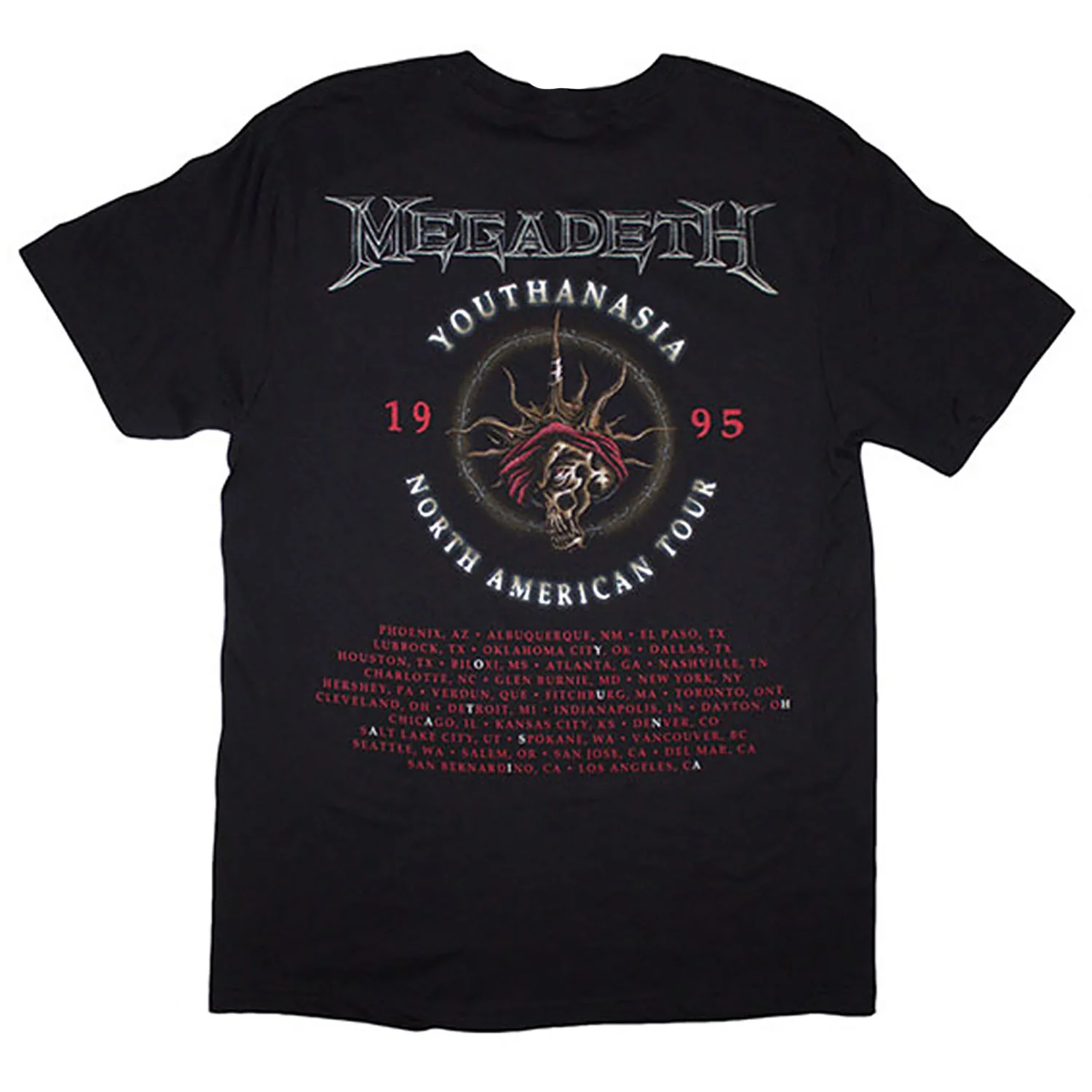Youthanasia 1995 North American Tour T-shirt - Image 2