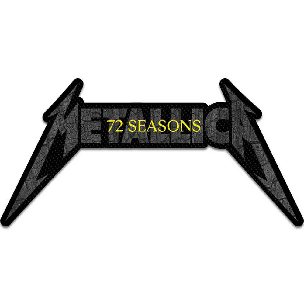 72 Seasons Charred Logo Cut Out Woven Patch