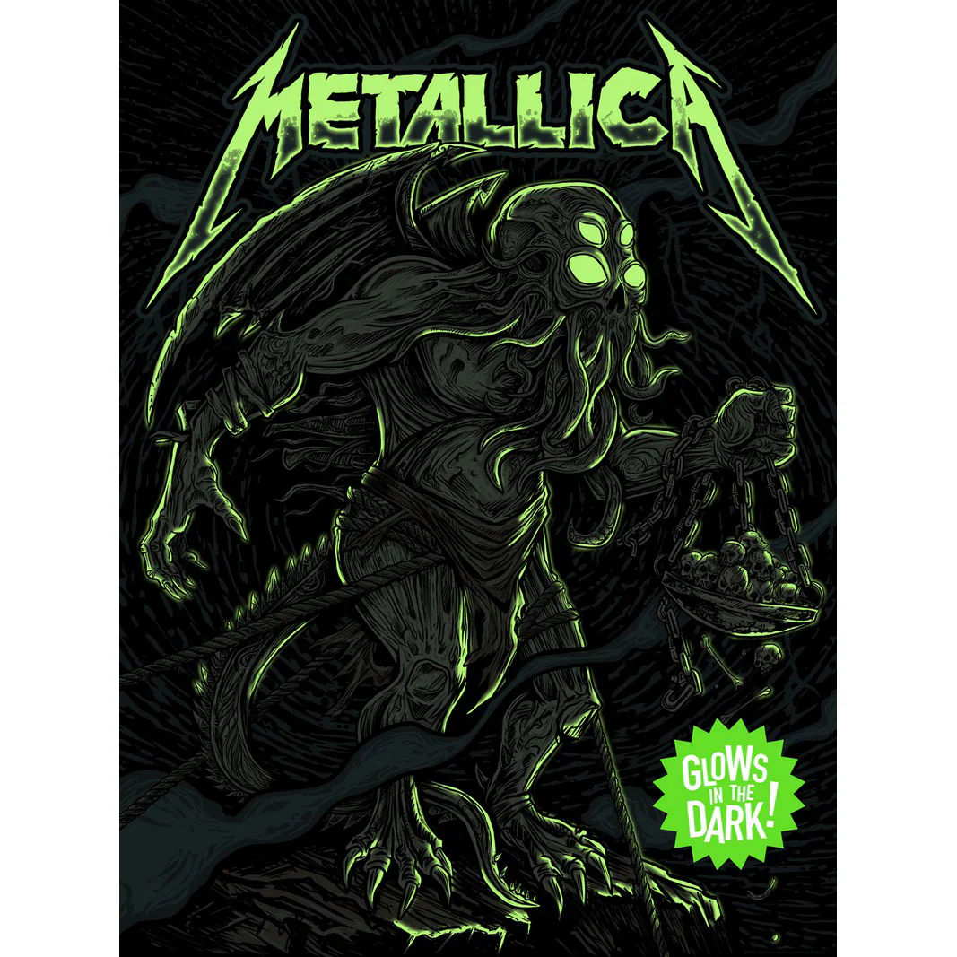 ...And Justice For Ktulu by Vertebrae33 Limited Screenprint - Image 2