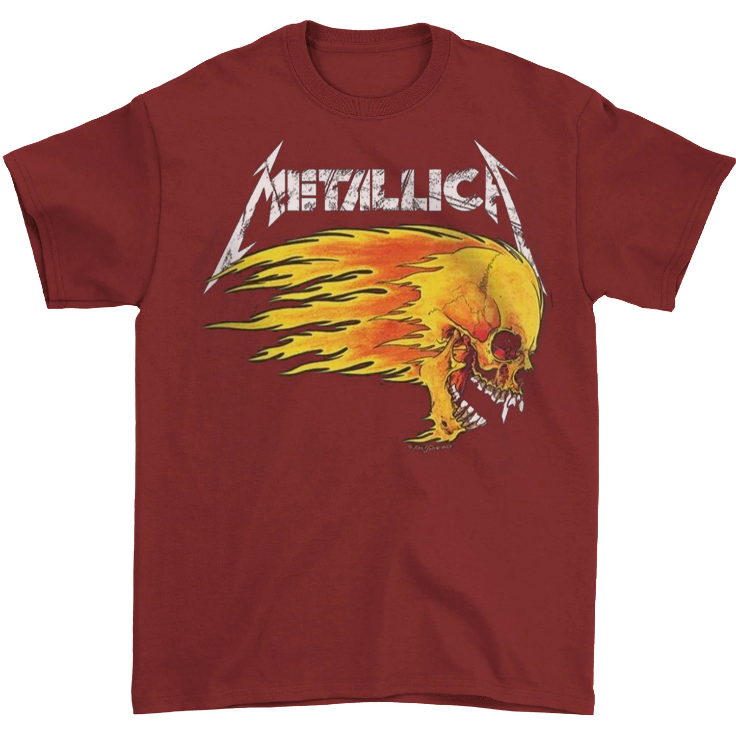 Flaming Skull T-shirt
