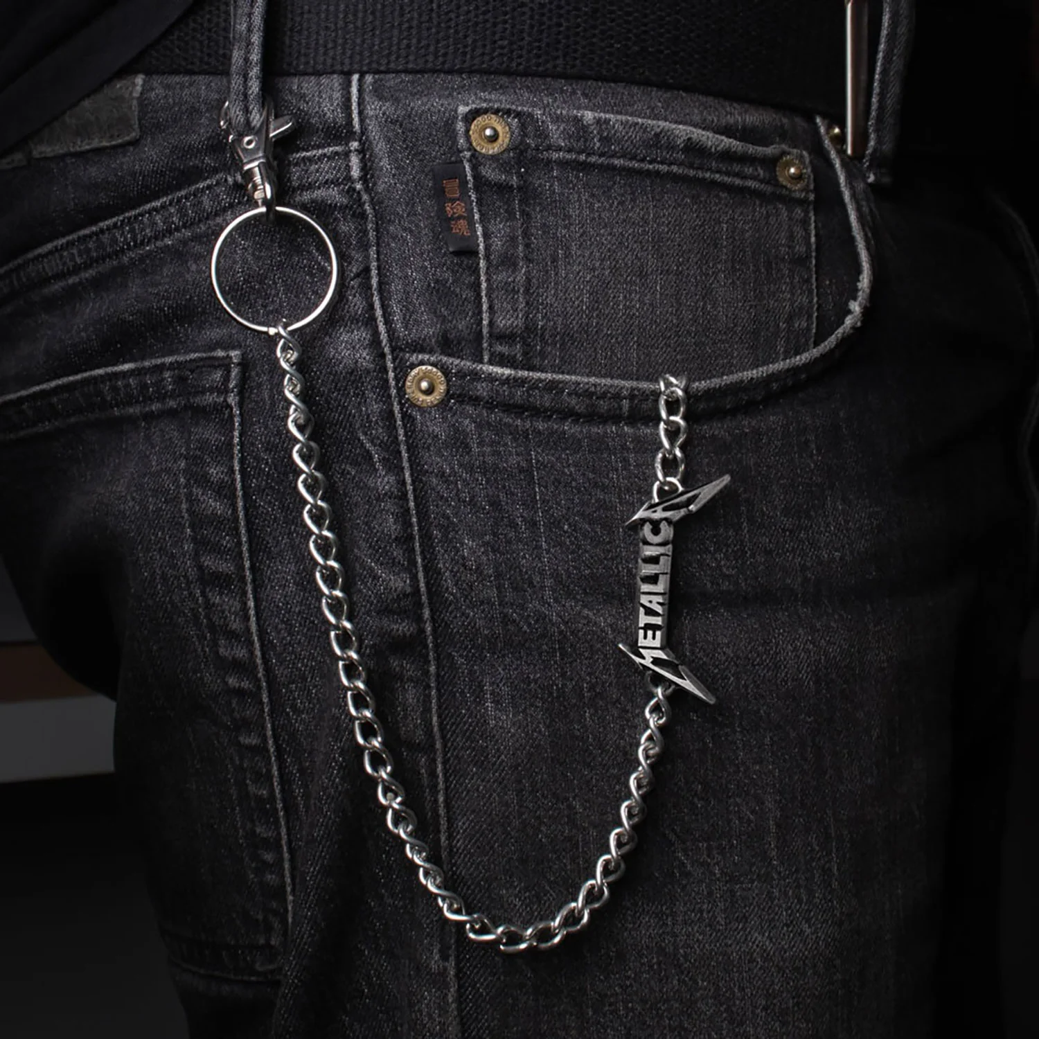 Logo Wallet Chain Tri-Fold Wallet - Image 3