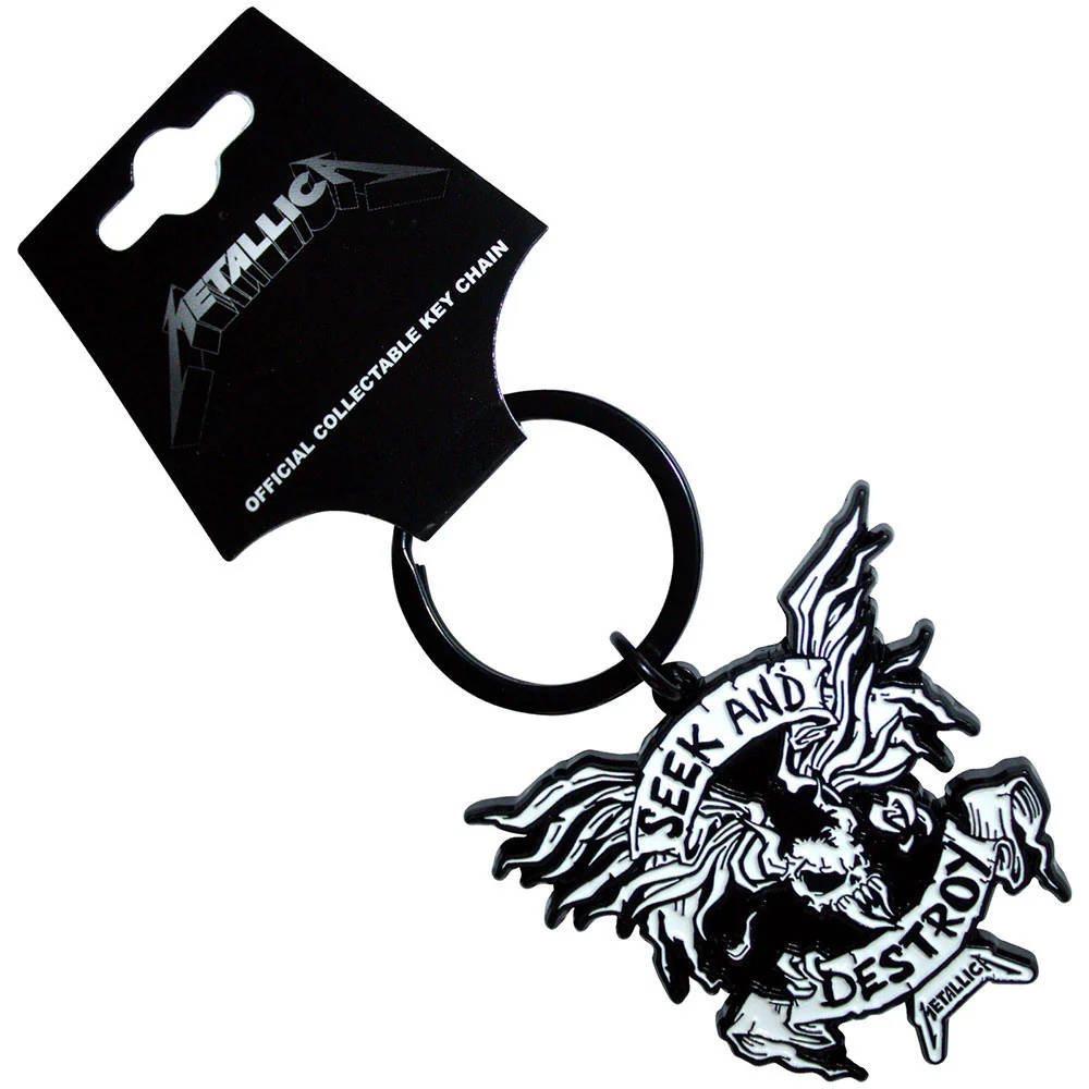 Seek & Destroy Metal Key Chain