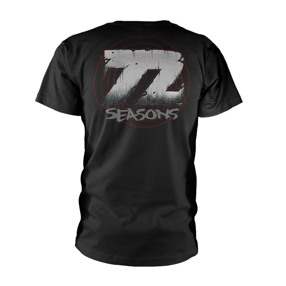 Skull Screaming 72 Seasons T-shirt - Image 2
