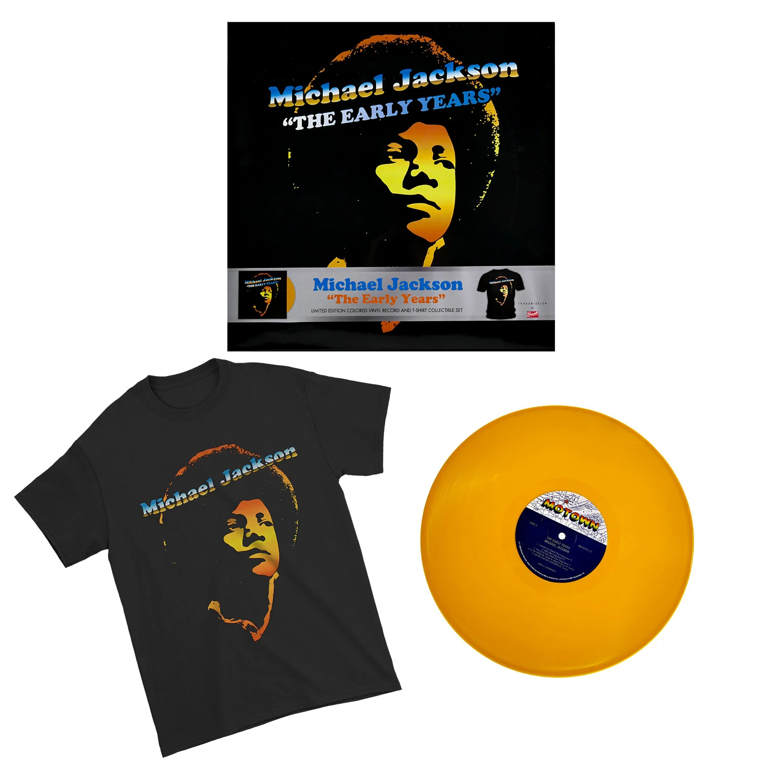 Early Years Limited Vinyl Record T-shirt Collectible Box Set T-shirt