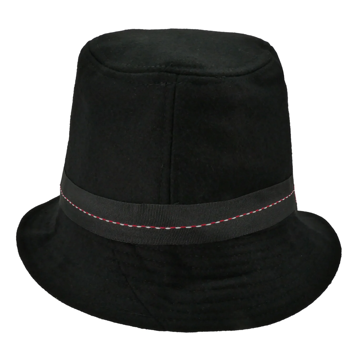 MJ Logo Wool Fedora Baseball Cap - Image 2