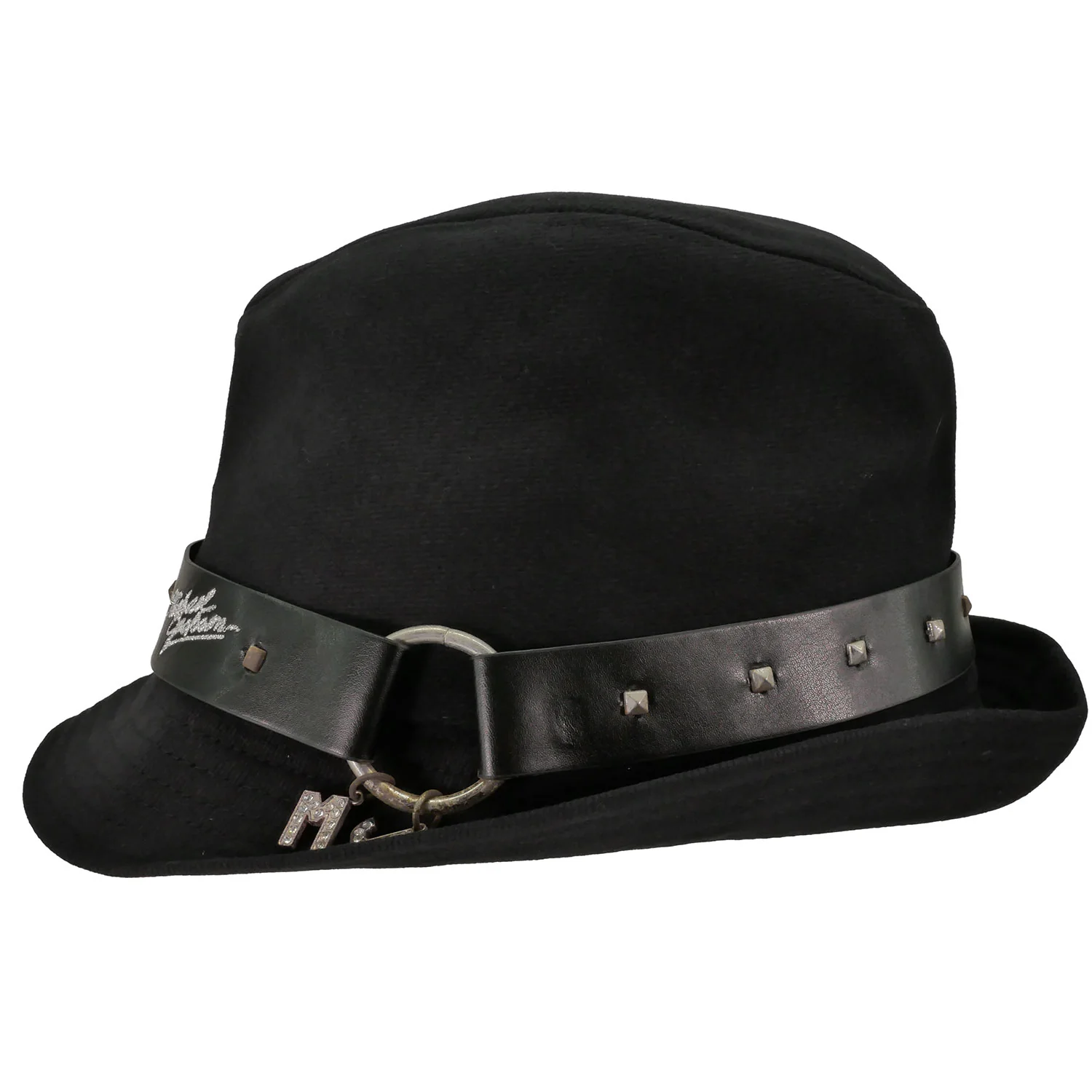 Silver Charm King Of Pop Fedora Hat Baseball Cap - Image 3
