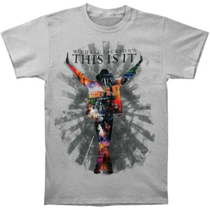 This Is It Collage Grey T-shirt