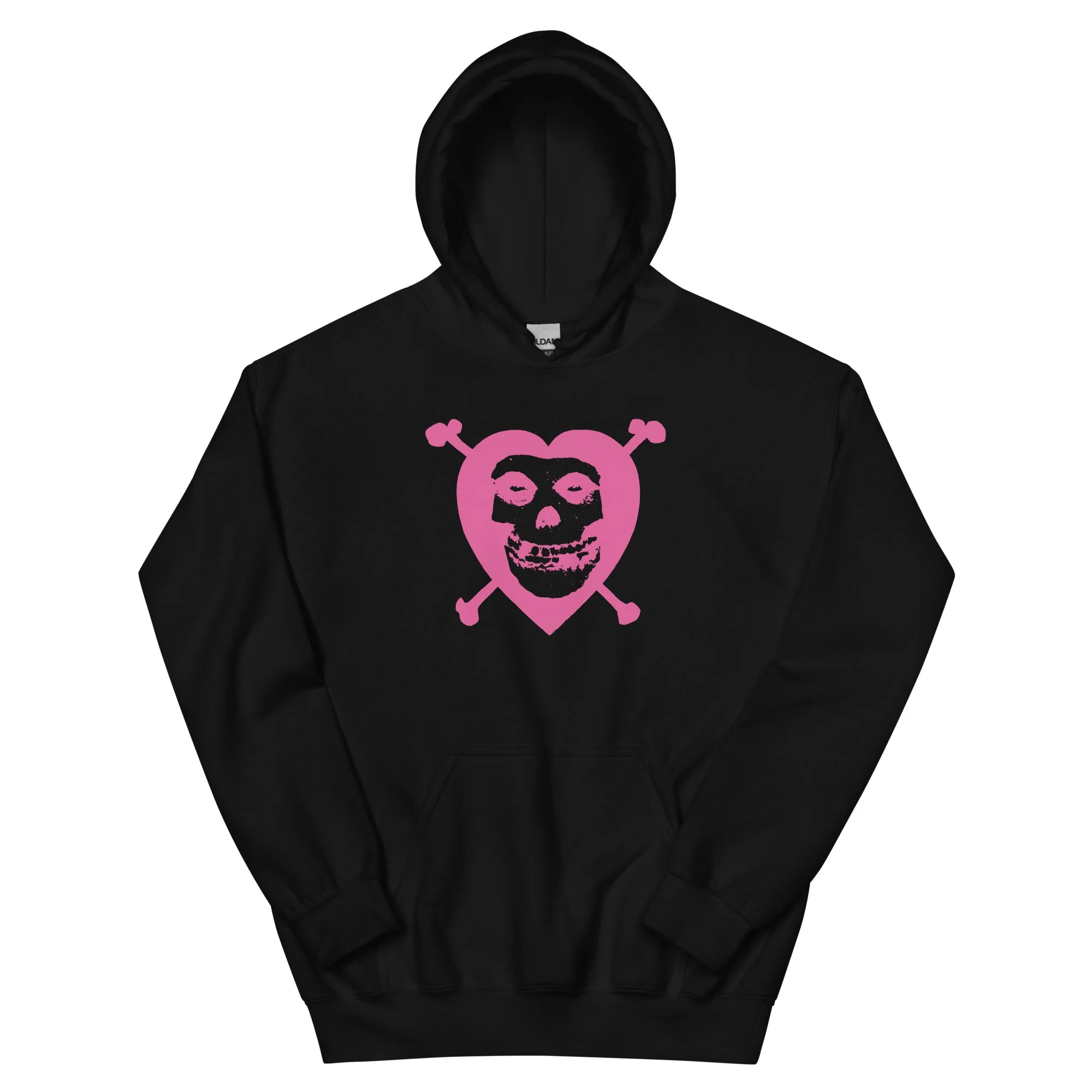 Misfits - Heart Skull Hoodie