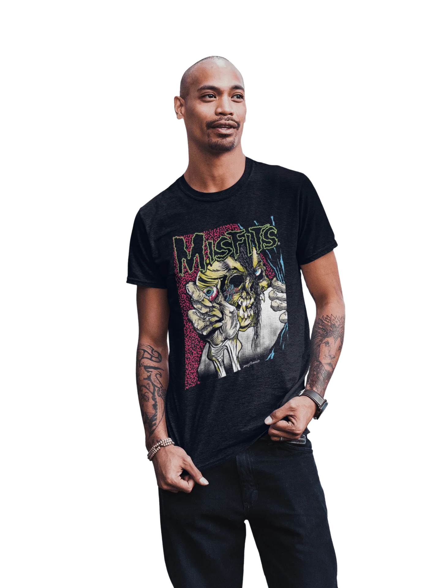Misfits - Open Skull T-Shirt - Image 3