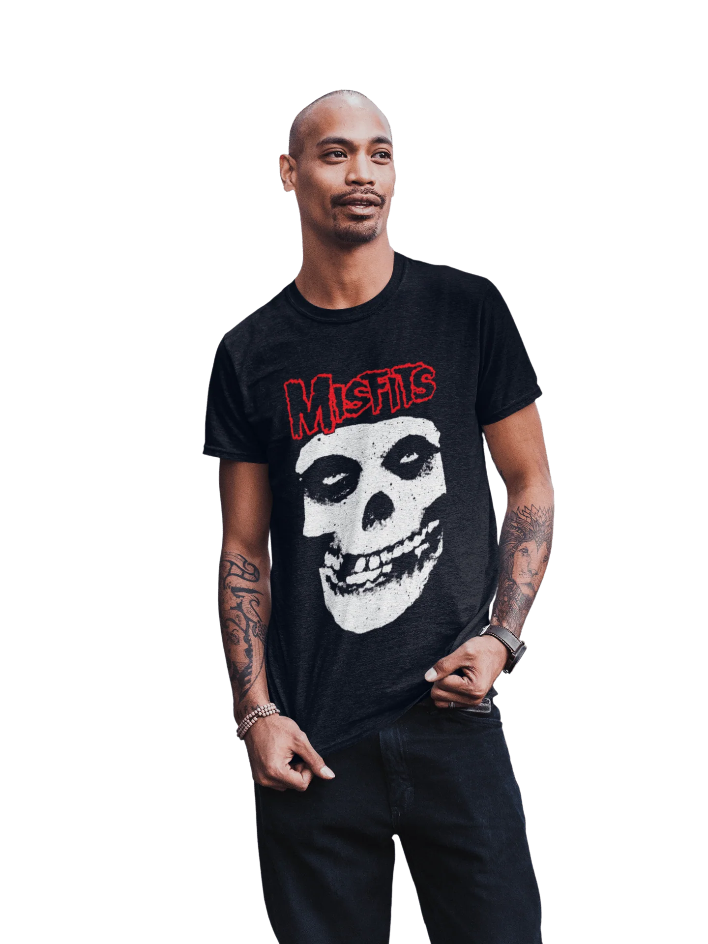 Misfits - Red Skull T-Shirt - Image 3