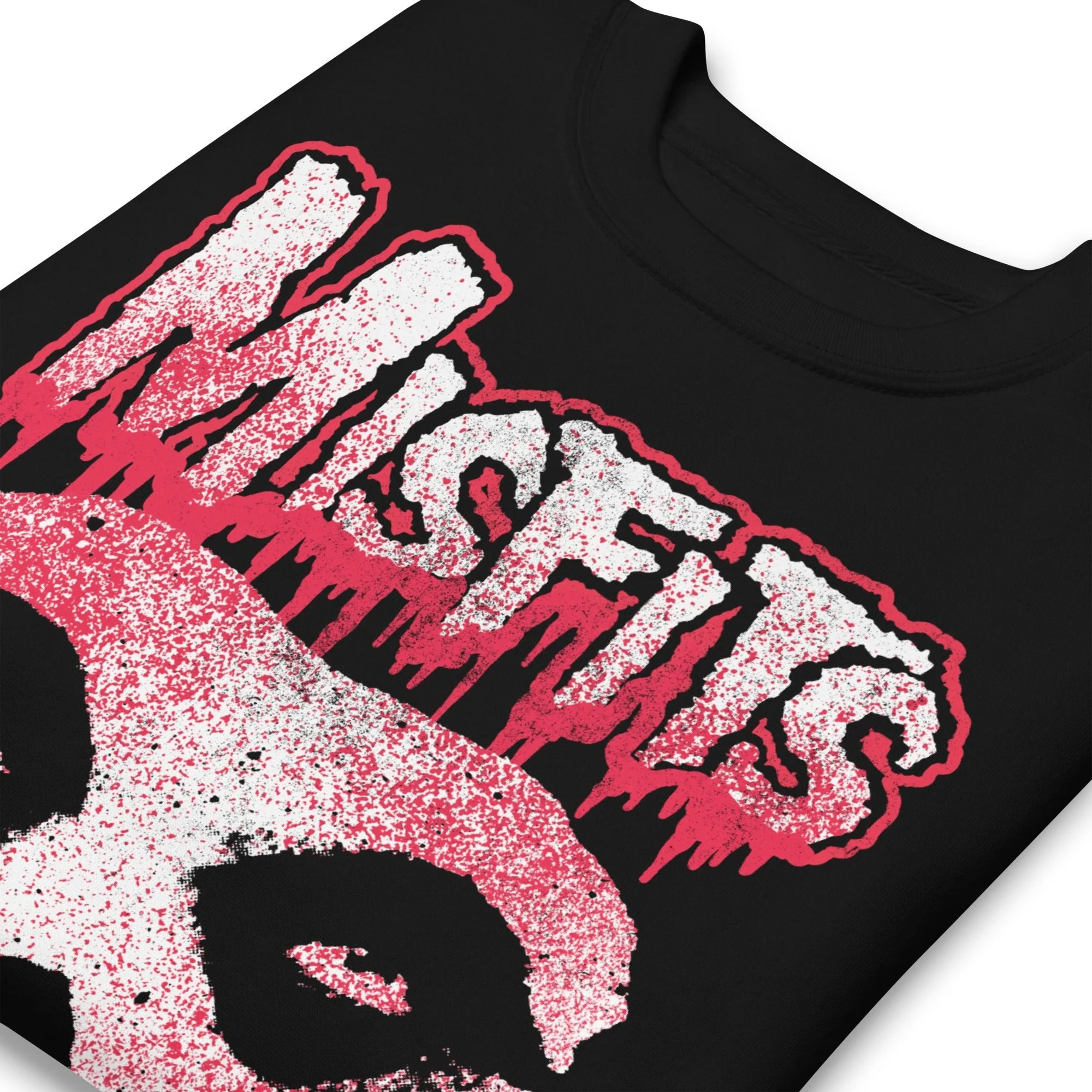 Misfits - Tagged Skull Jumbo Print Sweatshirt - Image 2