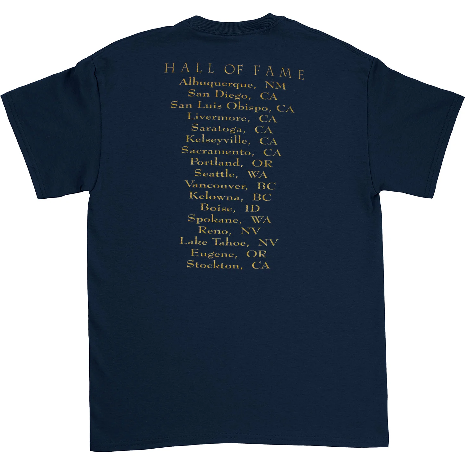 Hall Of Fame Tour T-shirt - Image 2
