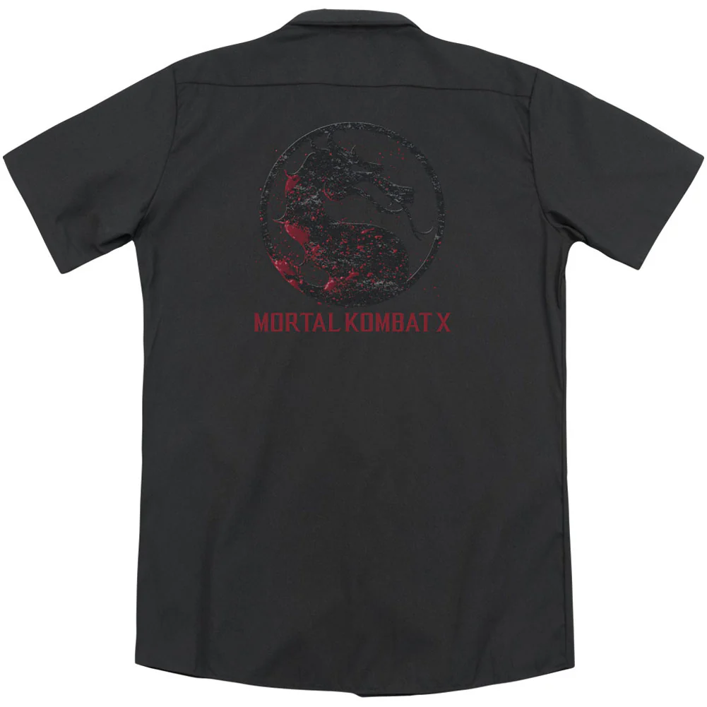 Bloody Seal (Back Print) Workshirt - Image 2