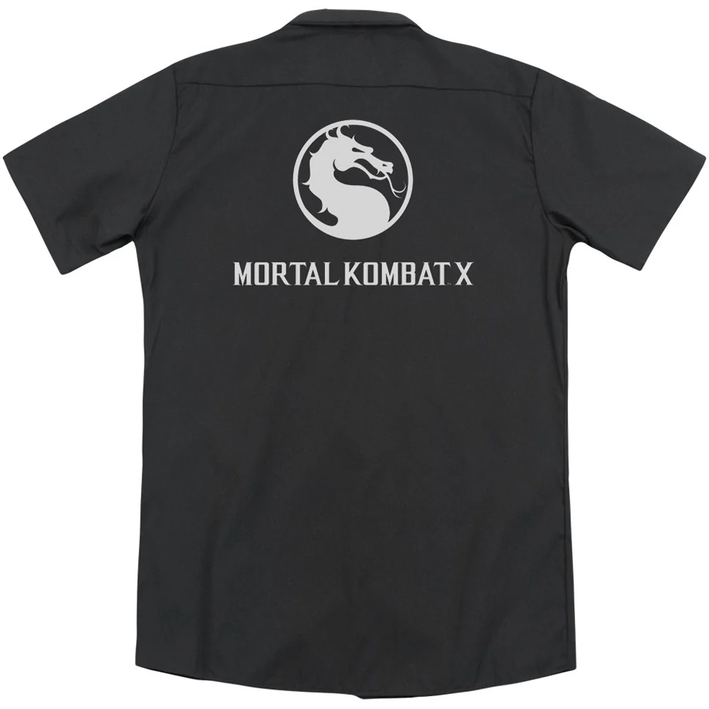 Dragon Logo (Back Print) Workshirt - Image 2