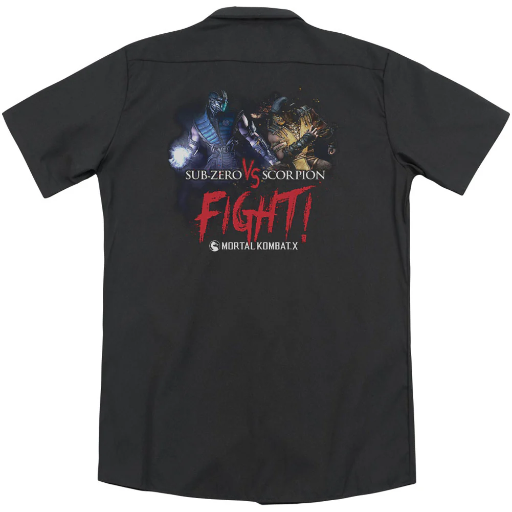 Fight (Back Print) Workshirt - Image 2