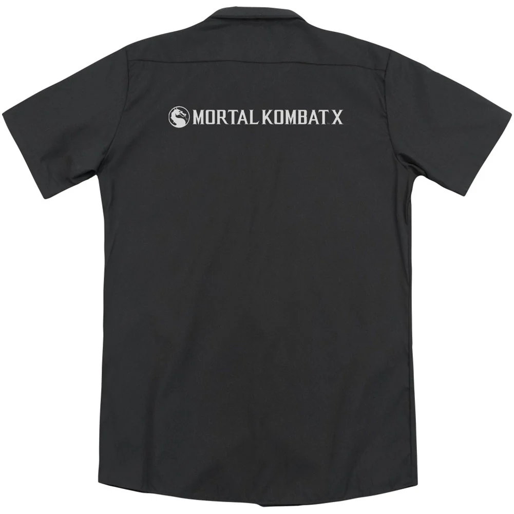 Horizontal Logo (Back Print) Workshirt - Image 2