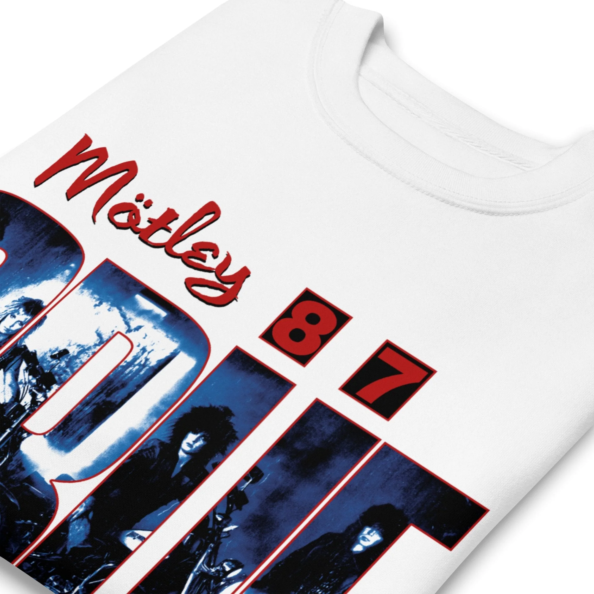 Motley Crue - 1987 Tour Vintage Jumbo Print Sweatshirt - Image 2