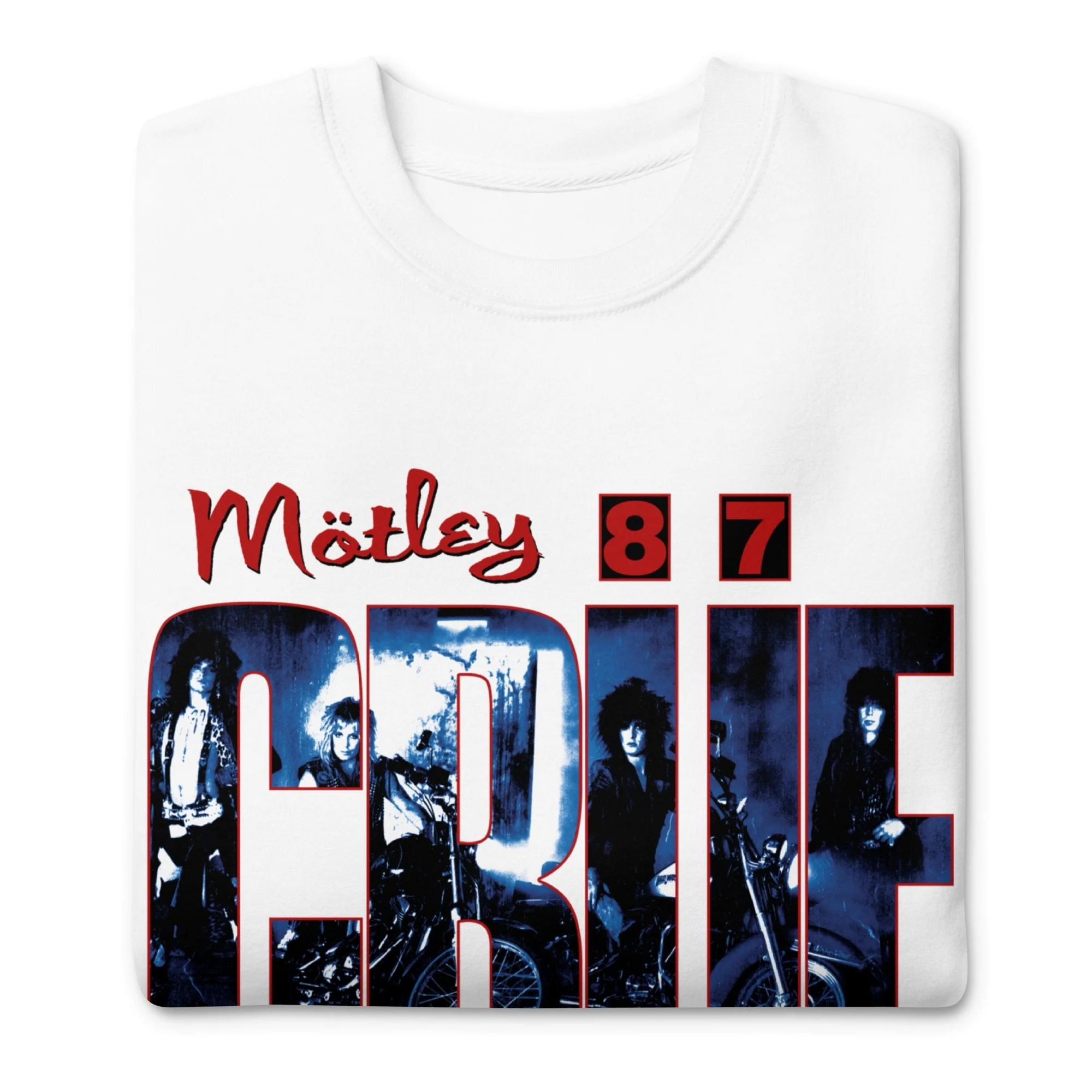 Motley Crue - 1987 Tour Vintage Jumbo Print Sweatshirt - Image 3