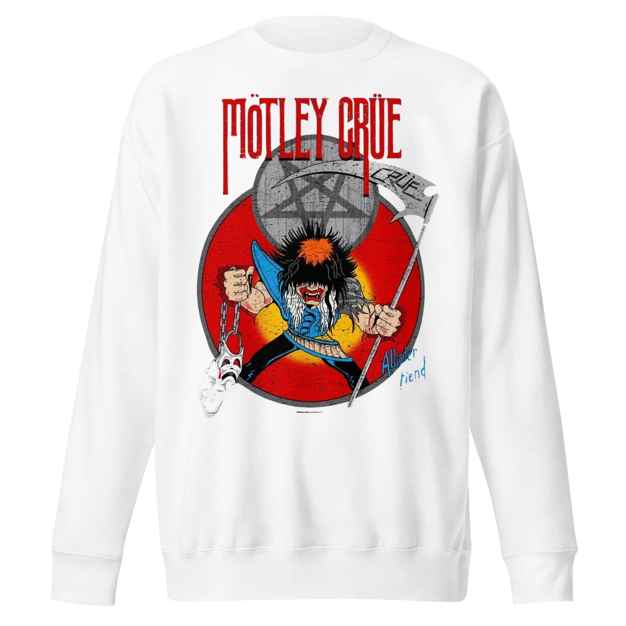 Motley Crue - Allister Reaper Jumbo Print Sweatshirt