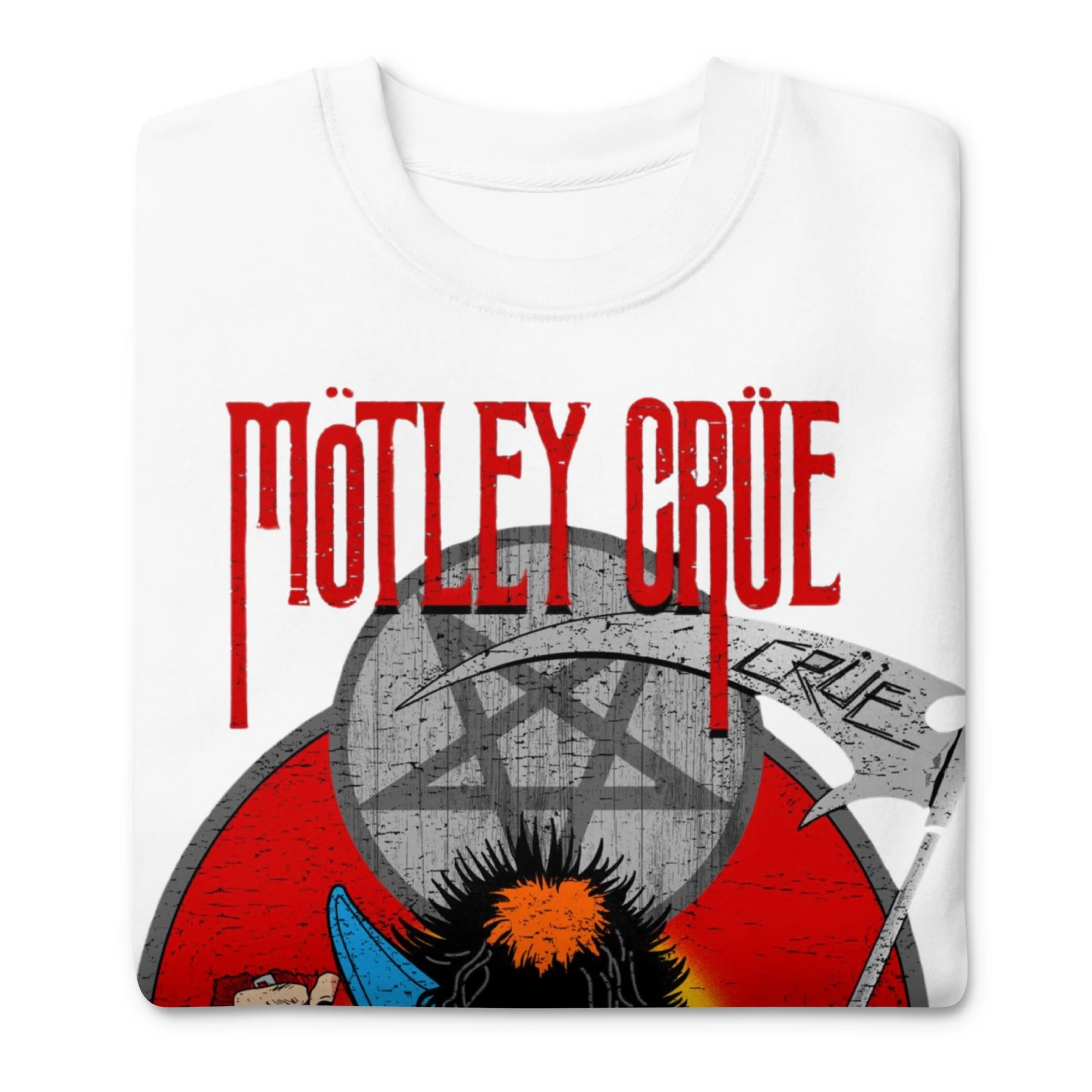 Motley Crue - Allister Reaper Jumbo Print Sweatshirt - Image 3