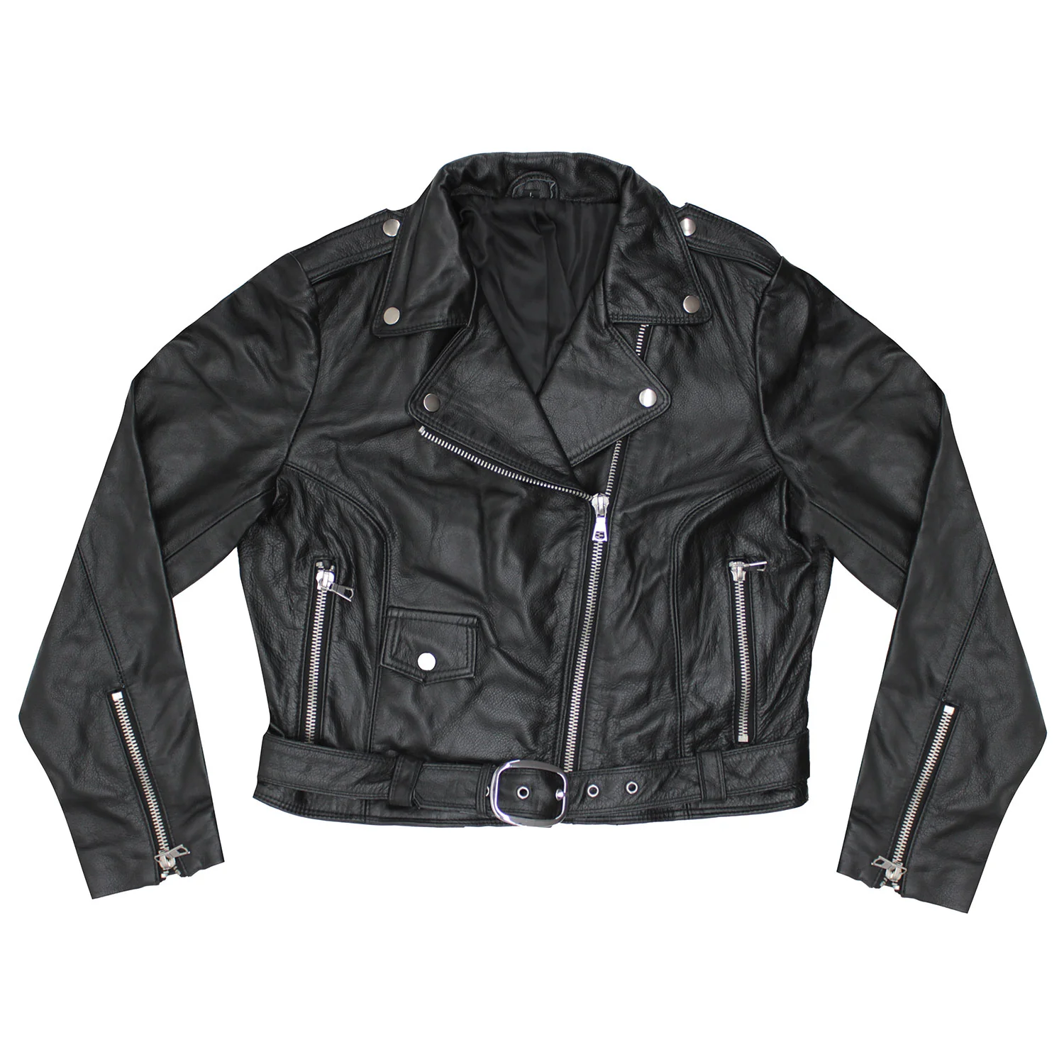 Bad Boys Hollywood, CA Girls Girls Girls Leather Biker Jacket Jacket