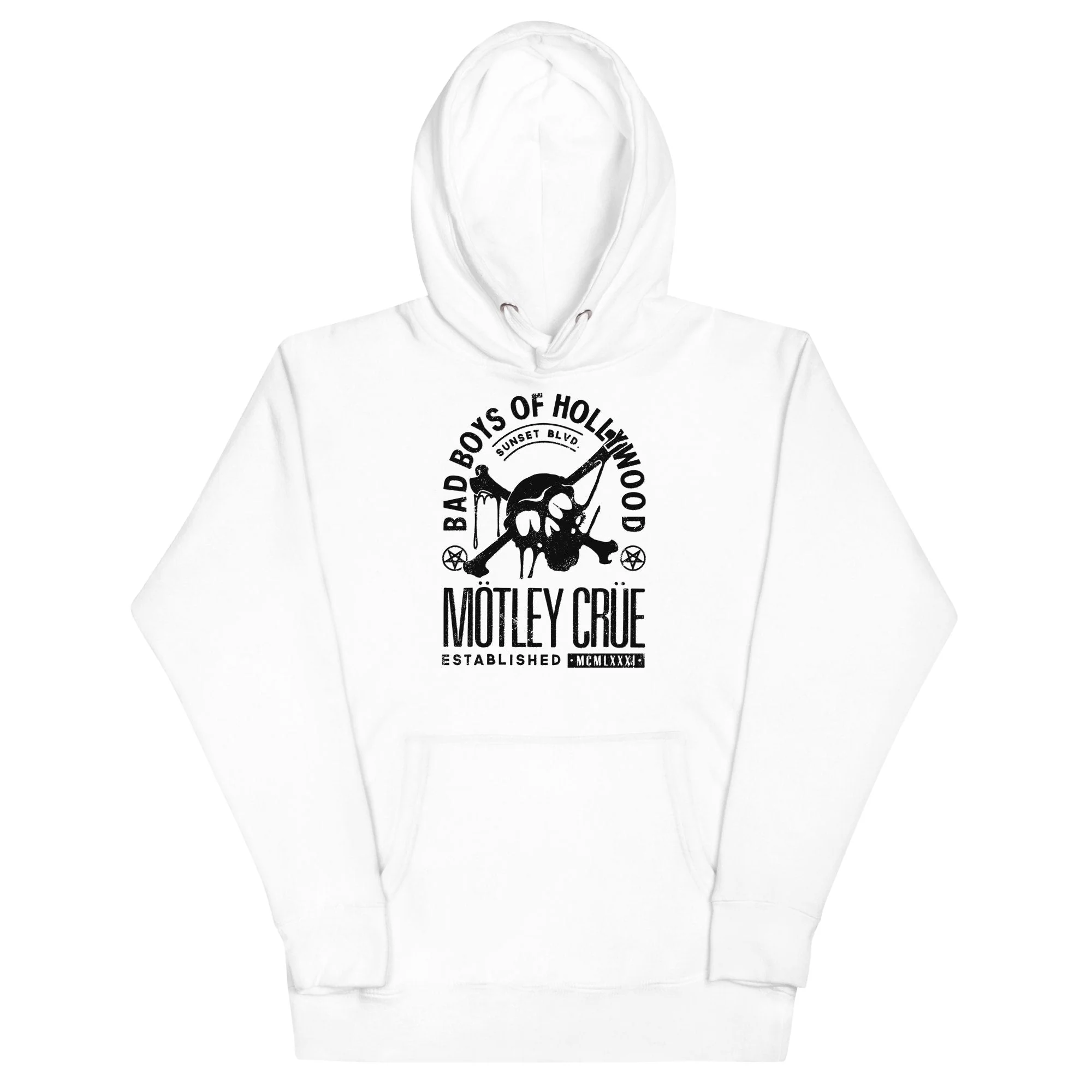 Motley Crue - Bad Boys of Hollywood Classic Hoodie
