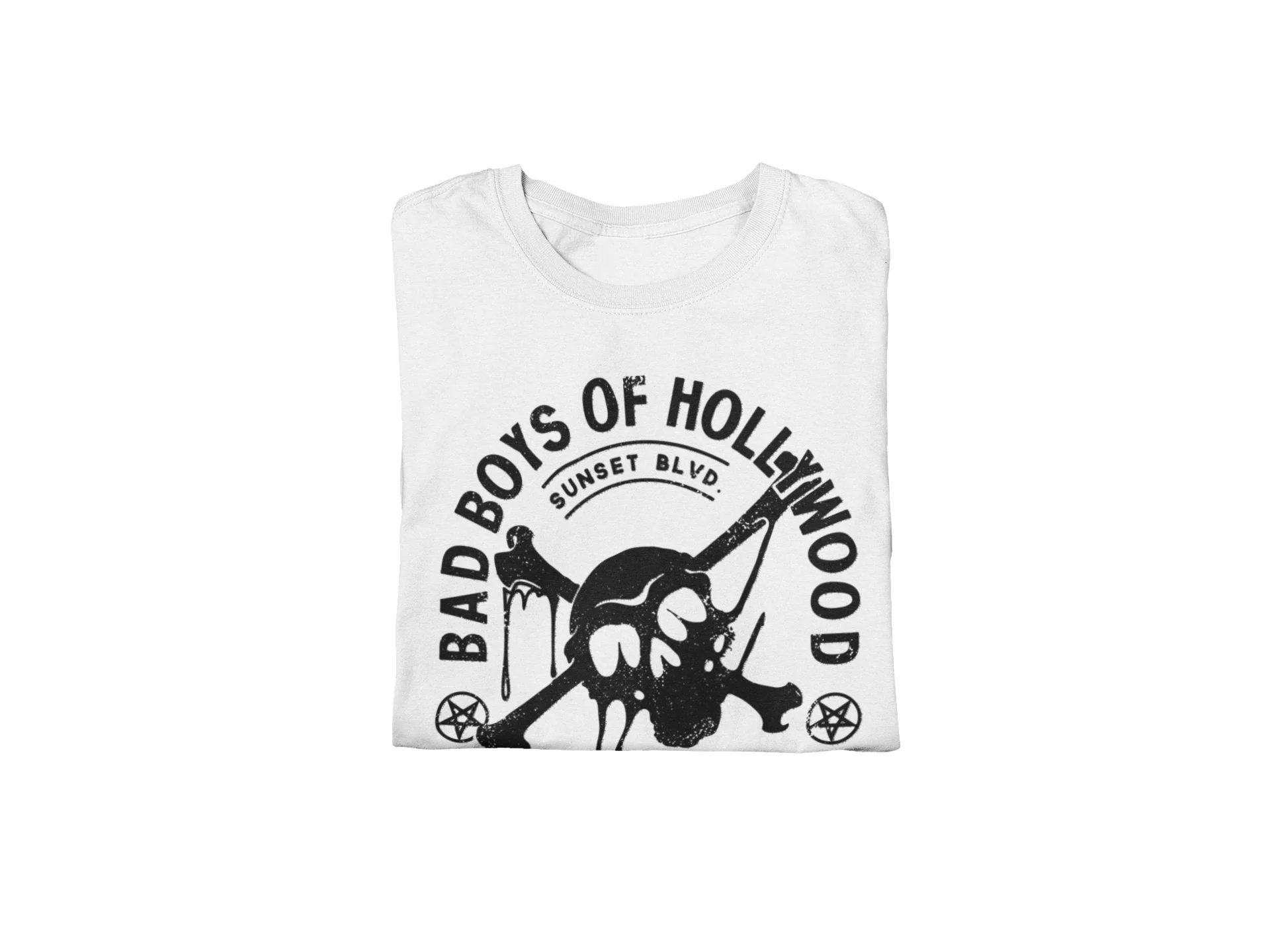 Motley Crue - Bad Boys of Hollywood Jumbo Print T-Shirt - Image 3