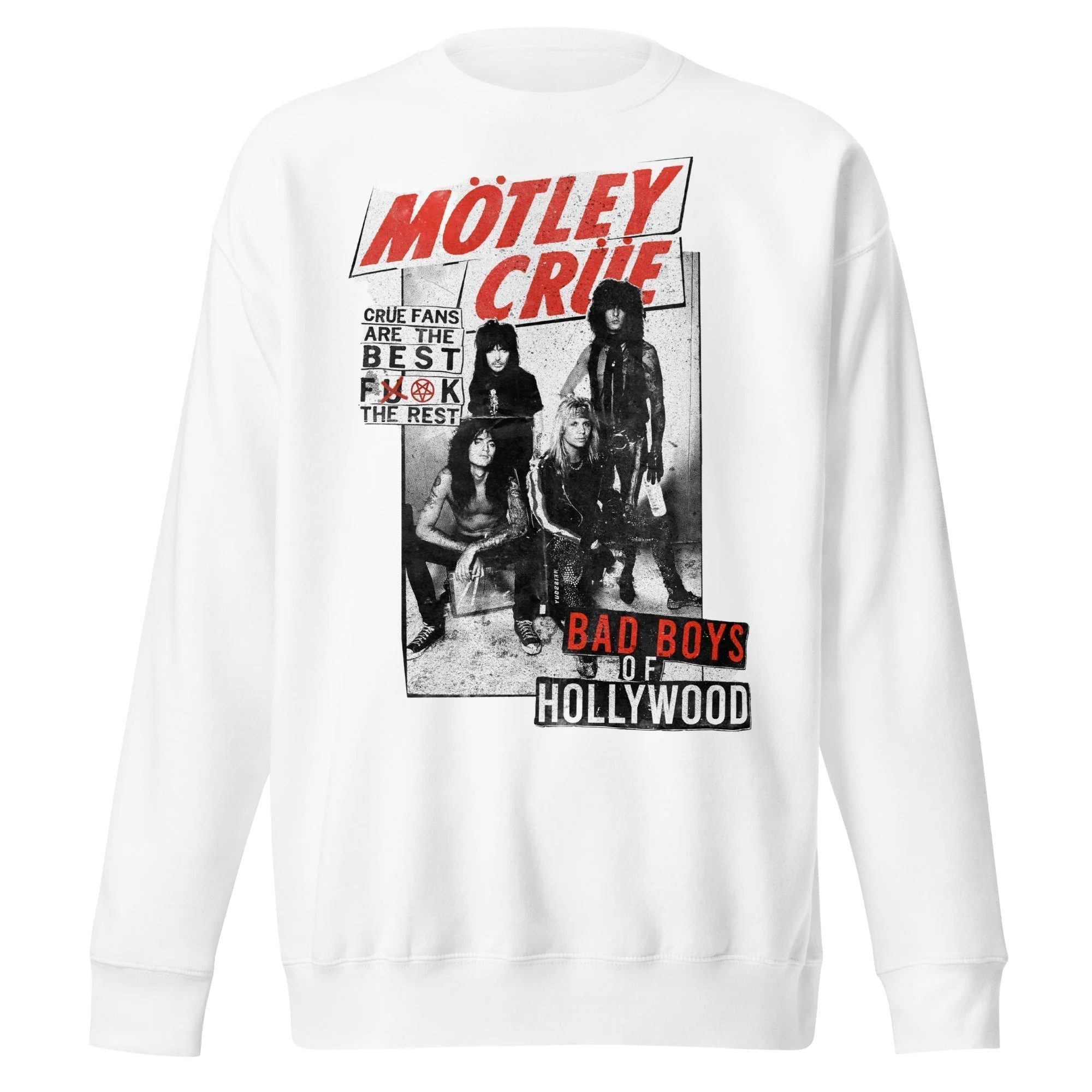 Motley Crue - Crue Fans Jumbo Print Sweatshirt