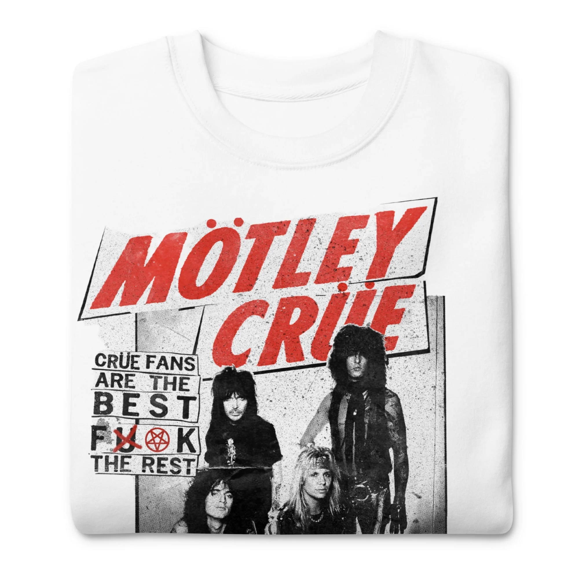 Motley Crue - Crue Fans Jumbo Print Sweatshirt - Image 3