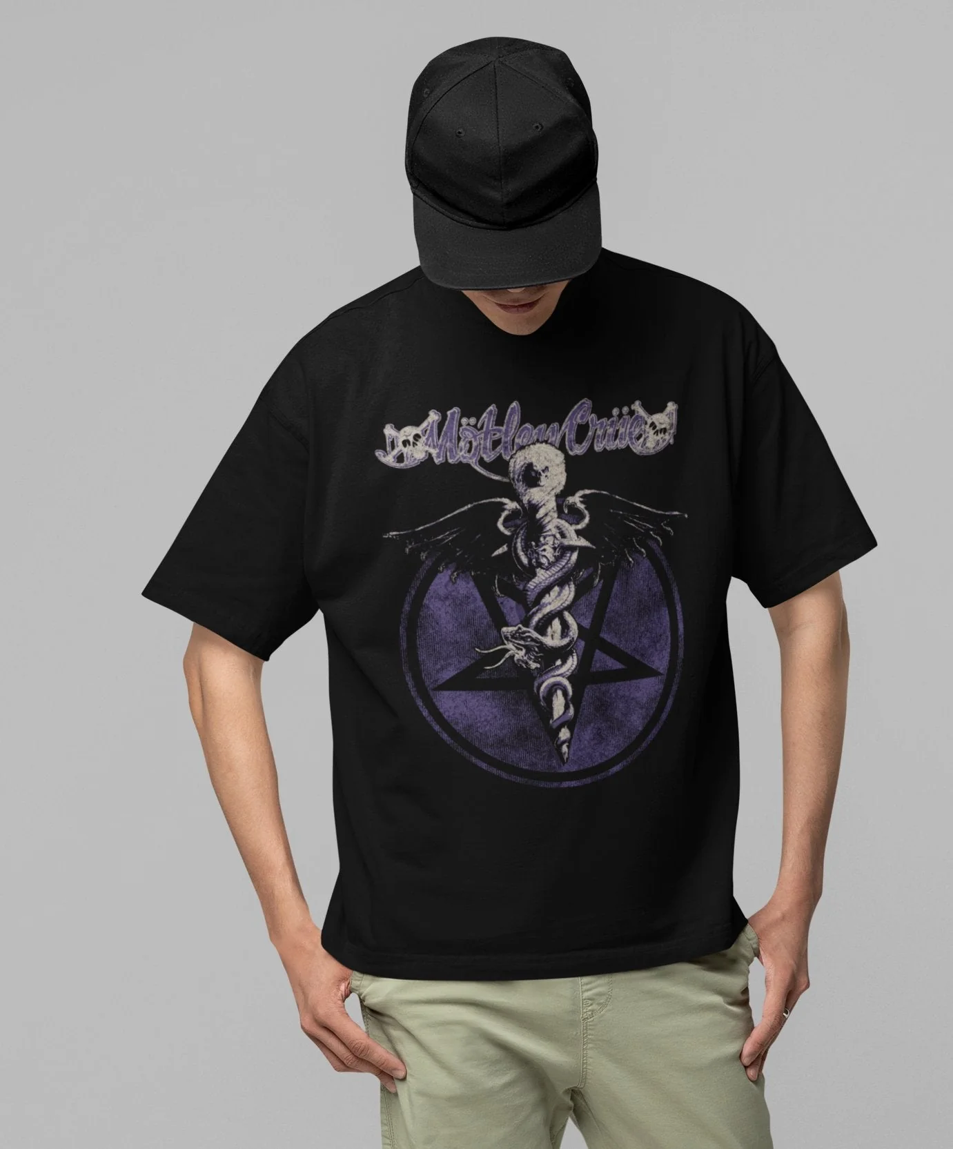 Motley Crue - Dark Doctor Jumbo Print T-Shirt - Image 2