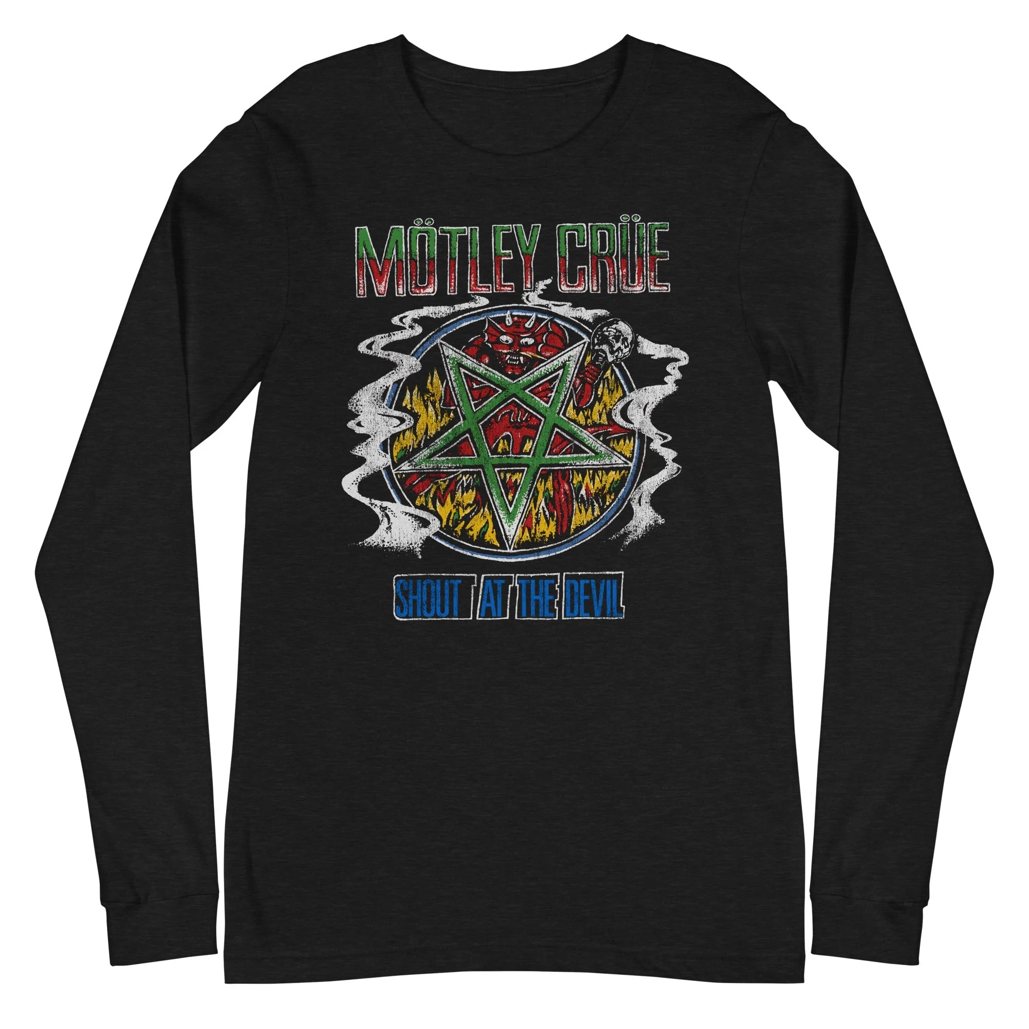 Motley Crue - Ganja Shout Long Sleeve T-Shirt