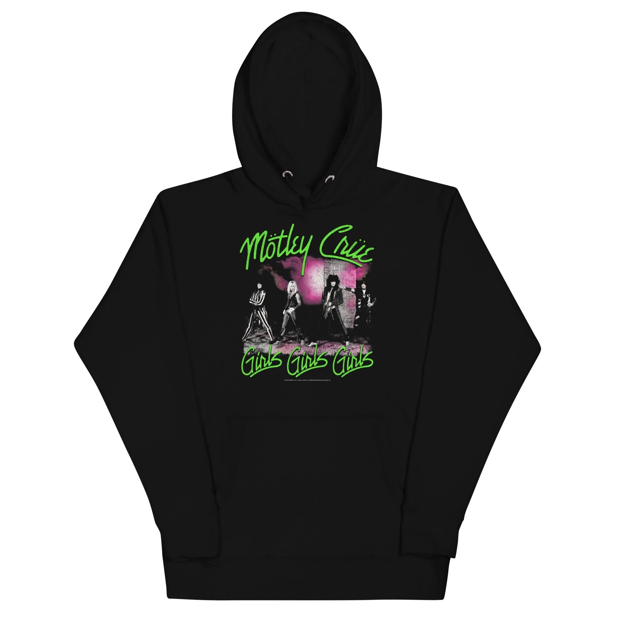 Motley Crue - Green Girls Classic Hoodie