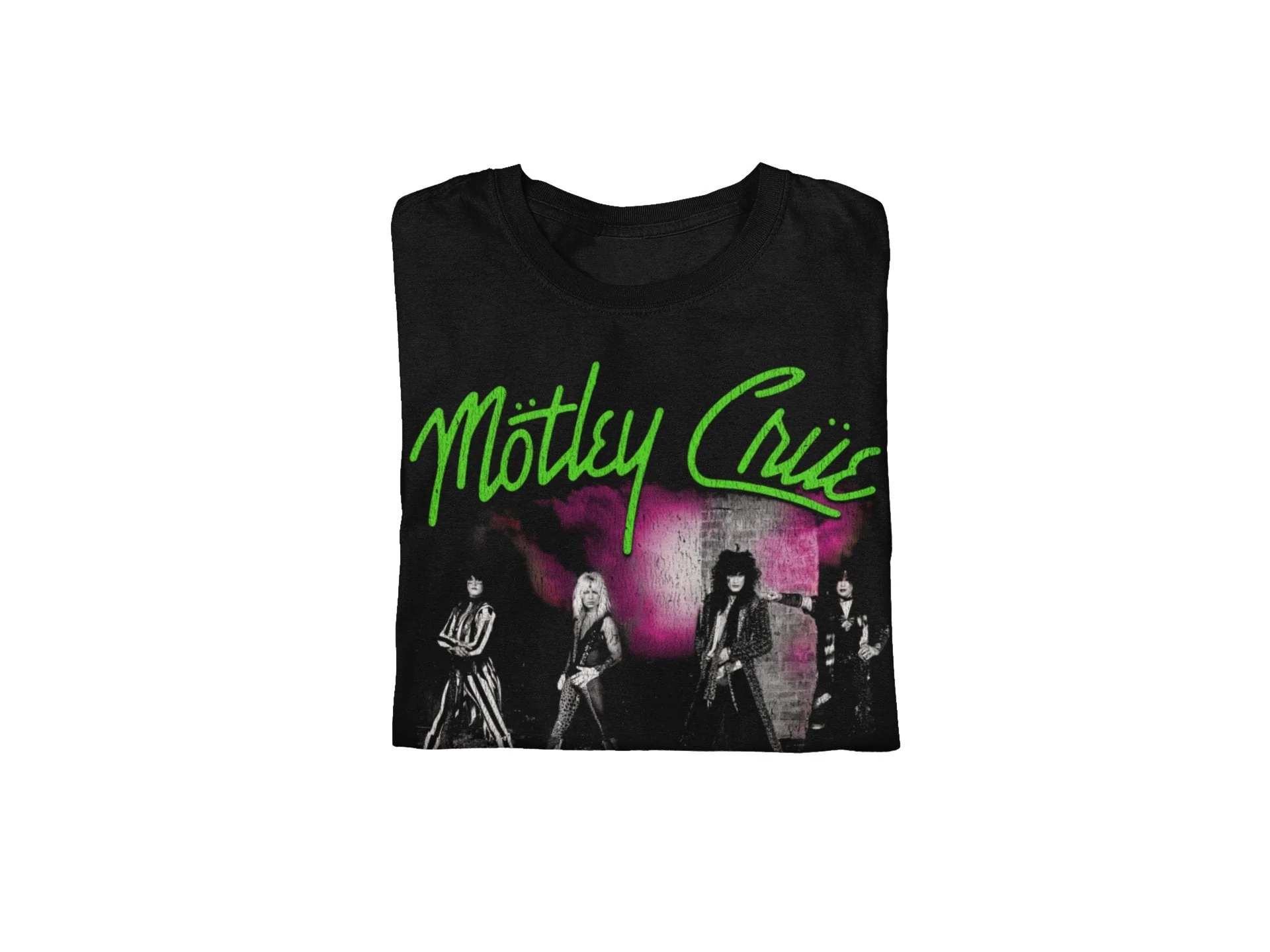 Motley Crue - Green Girls T-Shirt - Image 3