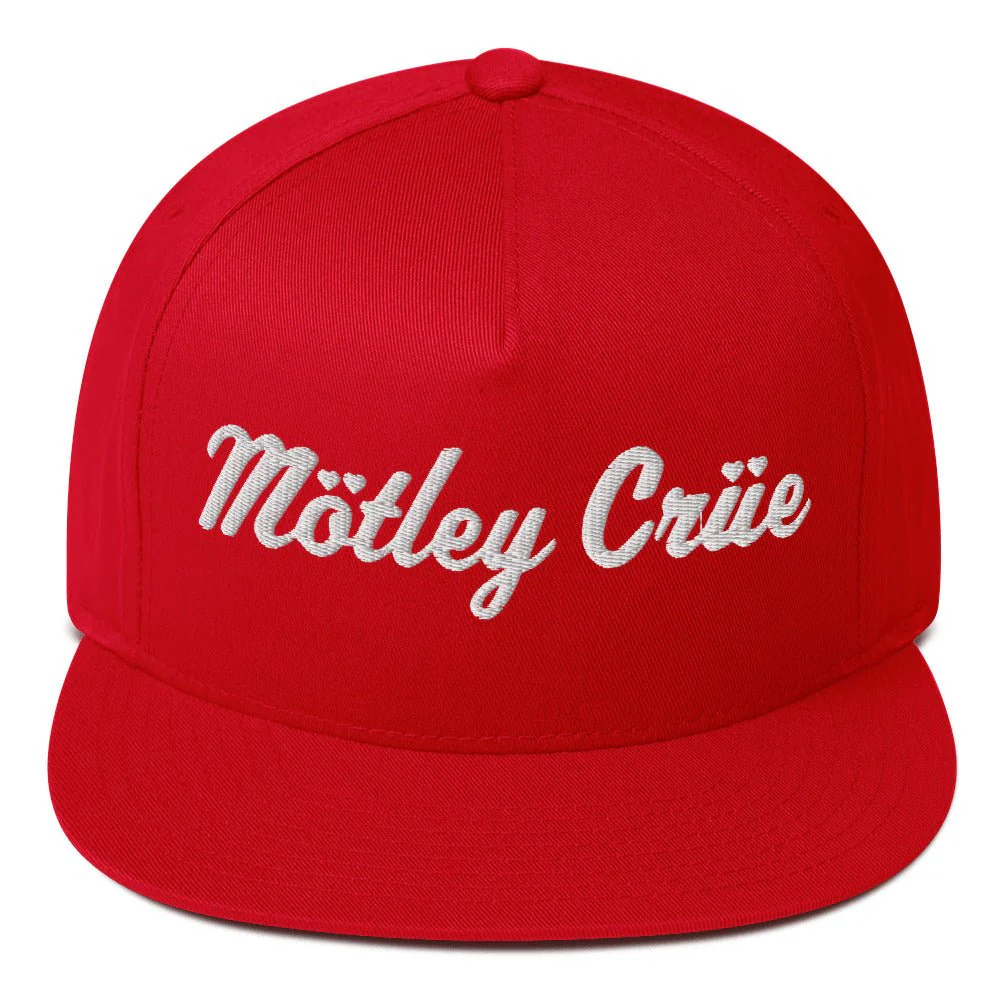 Motley Crue - HD Embroidered Snapback Hat