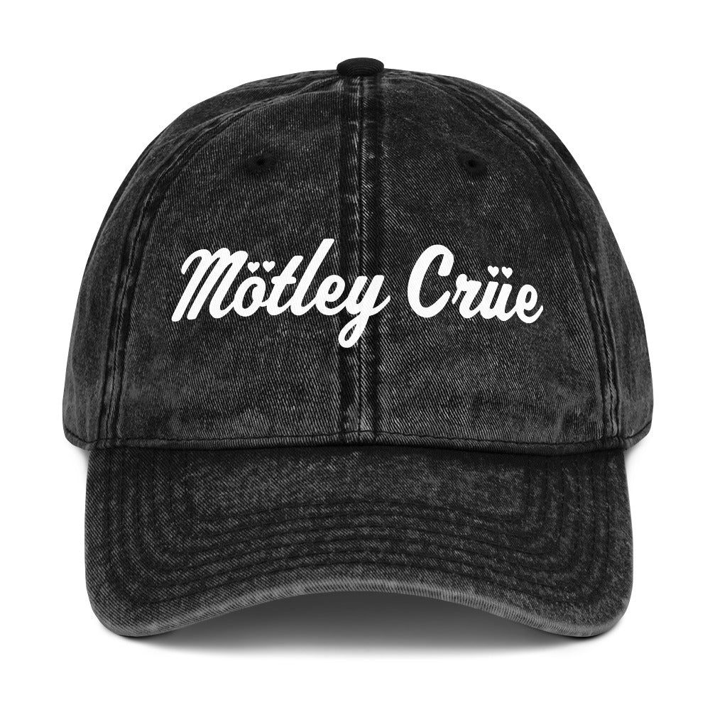 Motley Crue - HD Embroidered Vintage Cotton Twill Hat