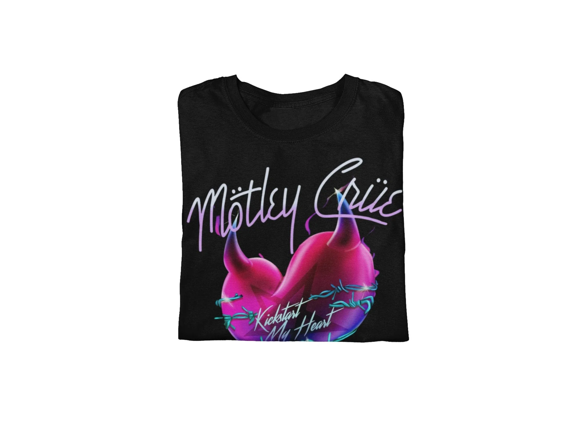 Motley Crue - Kickstart Jumbo Print T-Shirt - Image 3