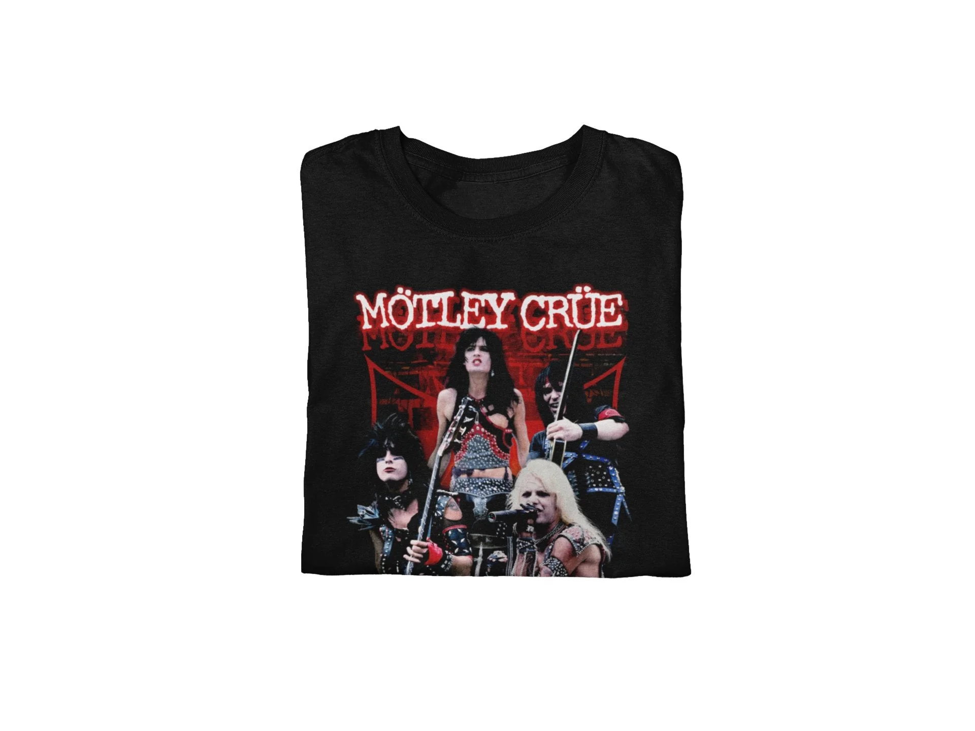 Motley Crue - Live Jumbo Print T-Shirt - Image 3