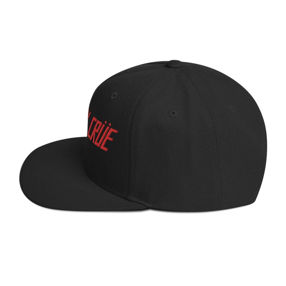 Motley Crue - Logo Snapback Hat - Image 2