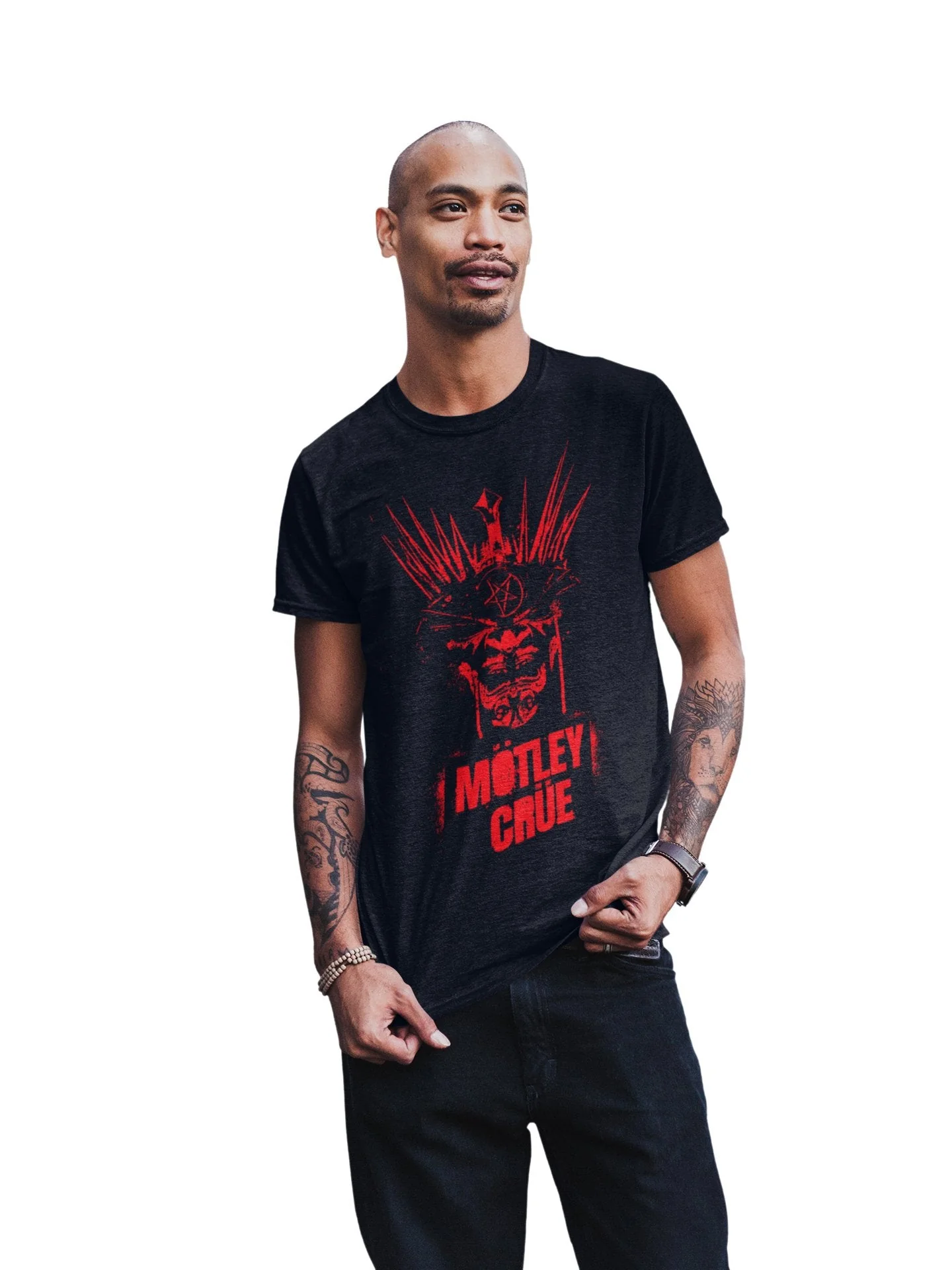 Motley Crue - Mind Blown Jumbo Print T-Shirt - Image 2