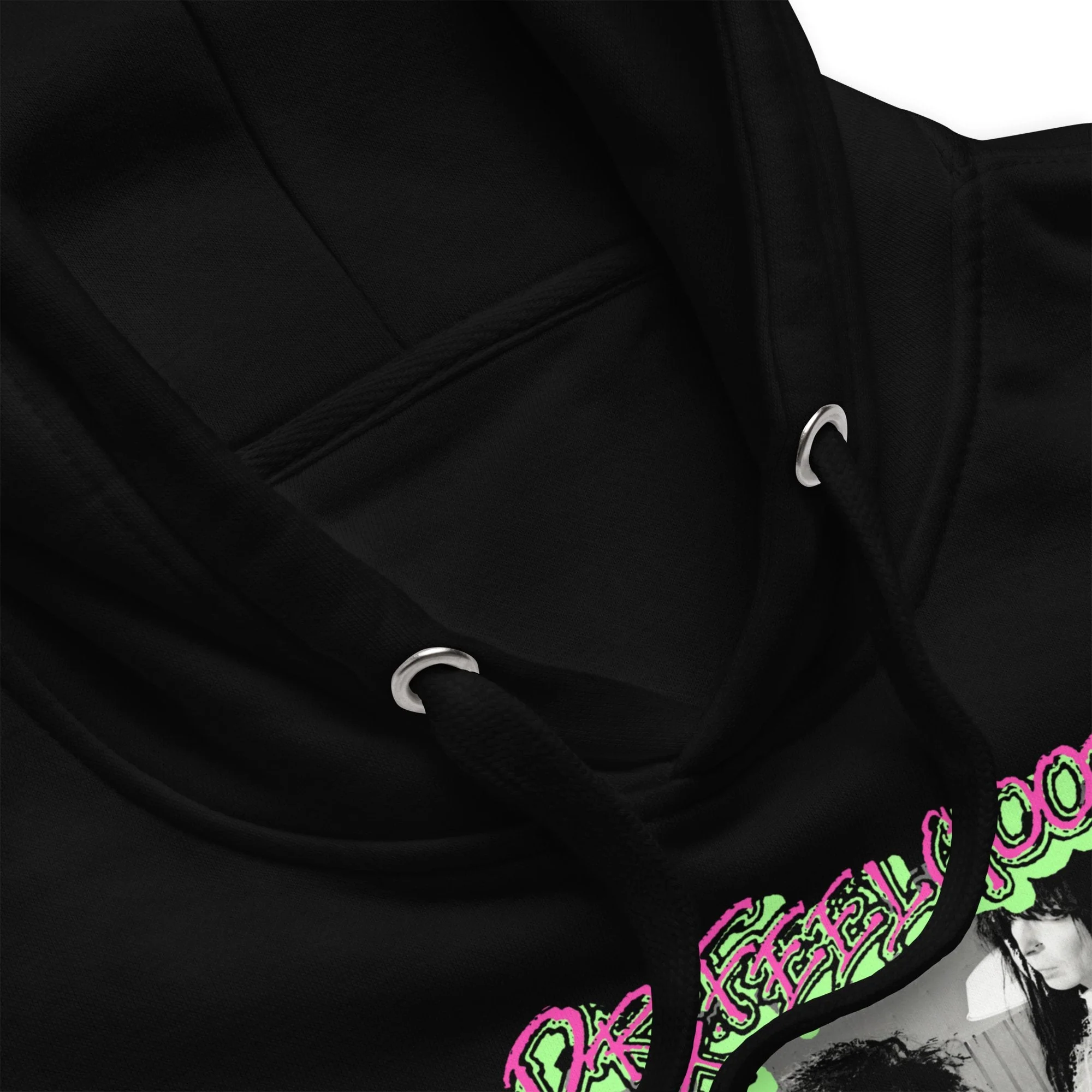 Motley Crue - Neon Trip Dr. Feelgood Classic Hoodie - Image 3