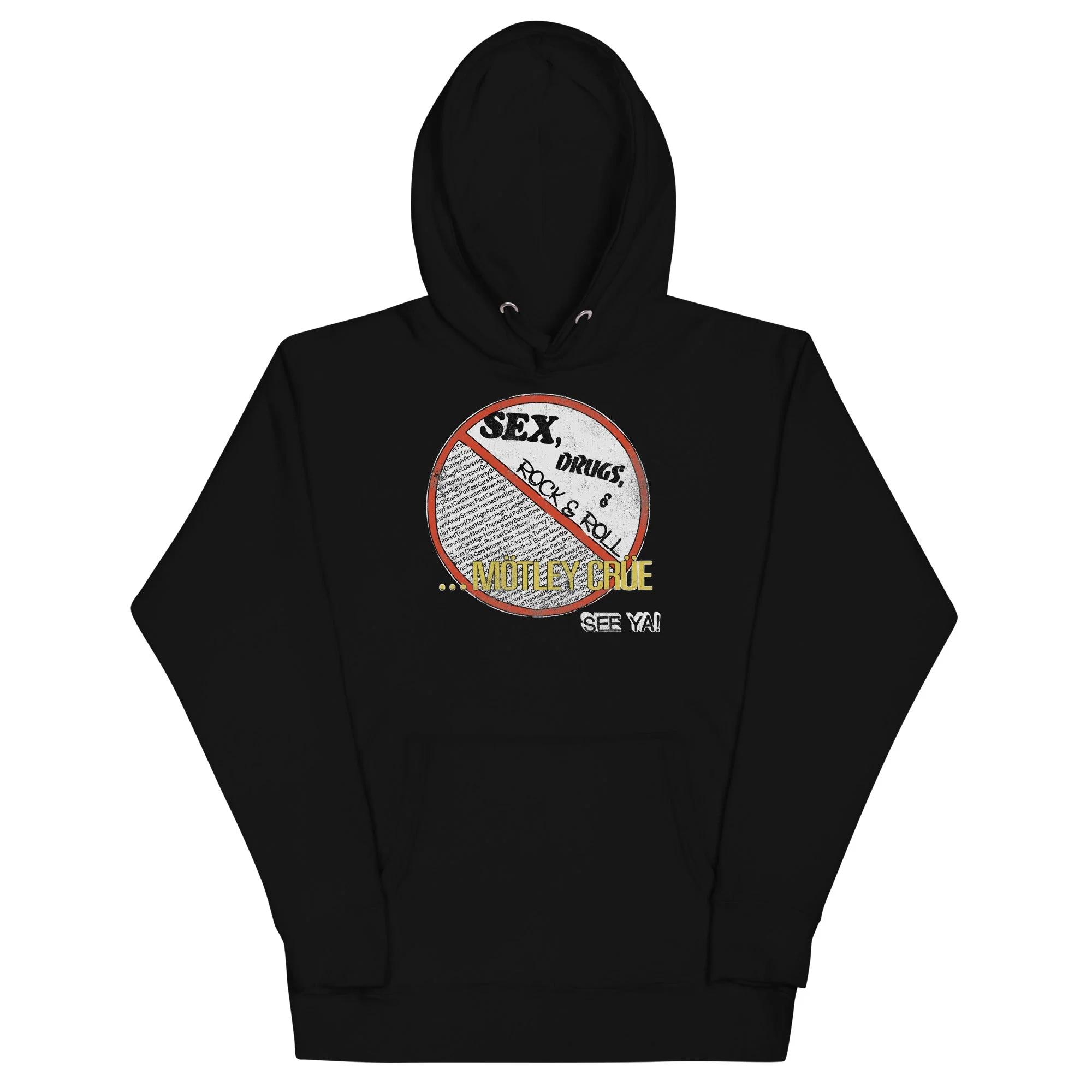 Motley Crue - No Fun Tour 1984 Hoodie
