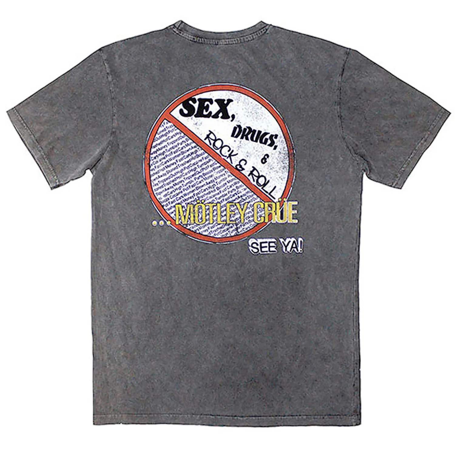 No Fun Tour '84 Stone Wash T-shirt - Image 2