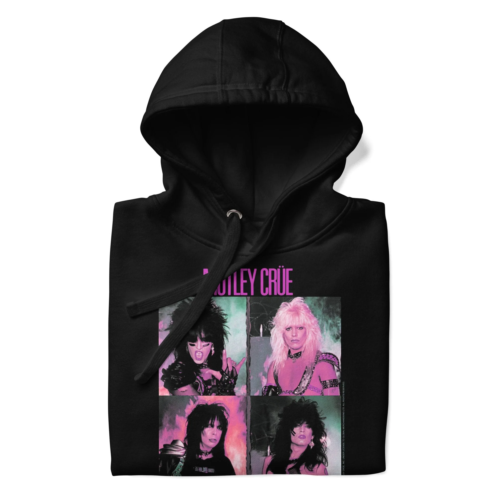 Motley Crue - Pink Shout Classic Hoodie - Image 2