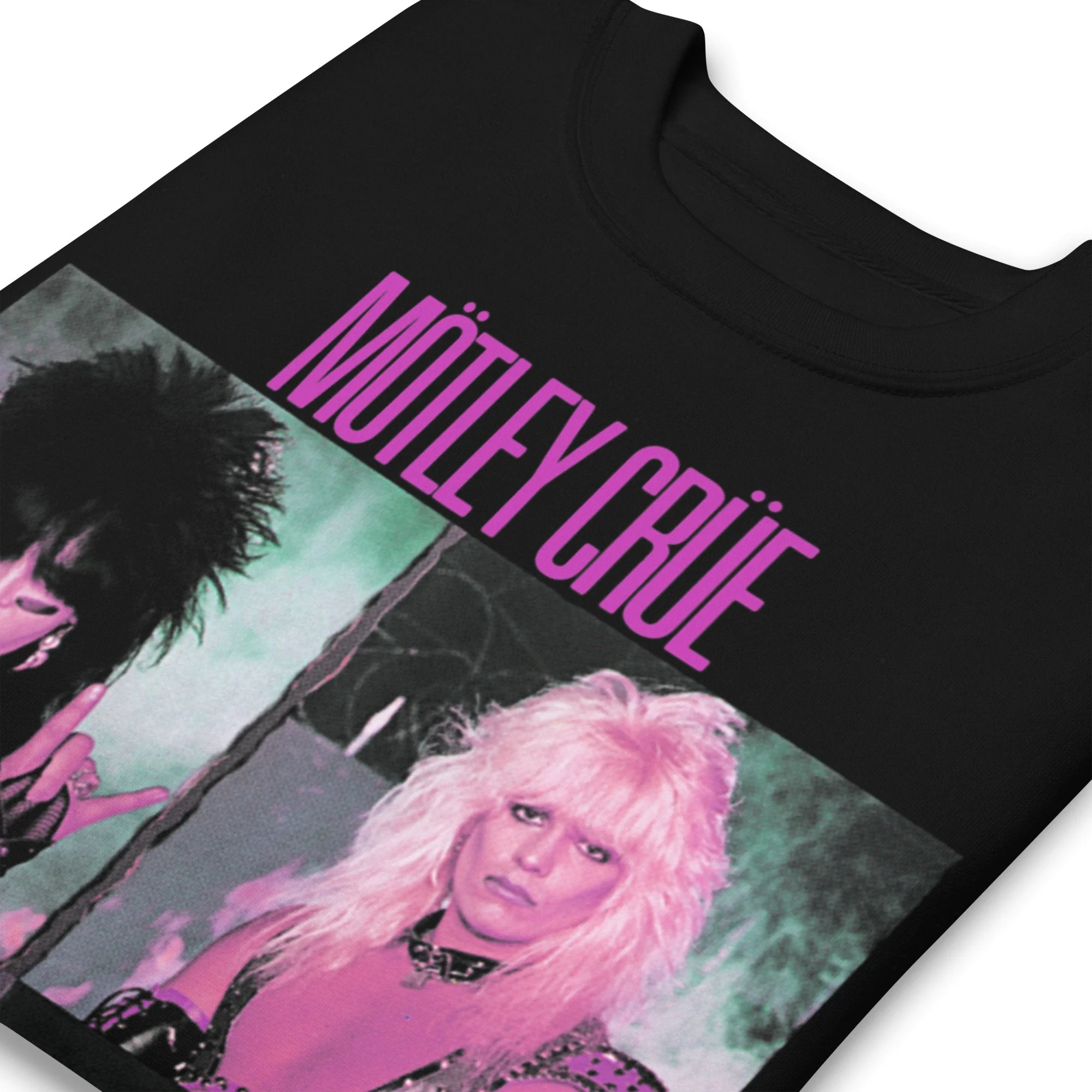 Motley Crue - Pink Shout Jumbo Print Sweatshirt - Image 2