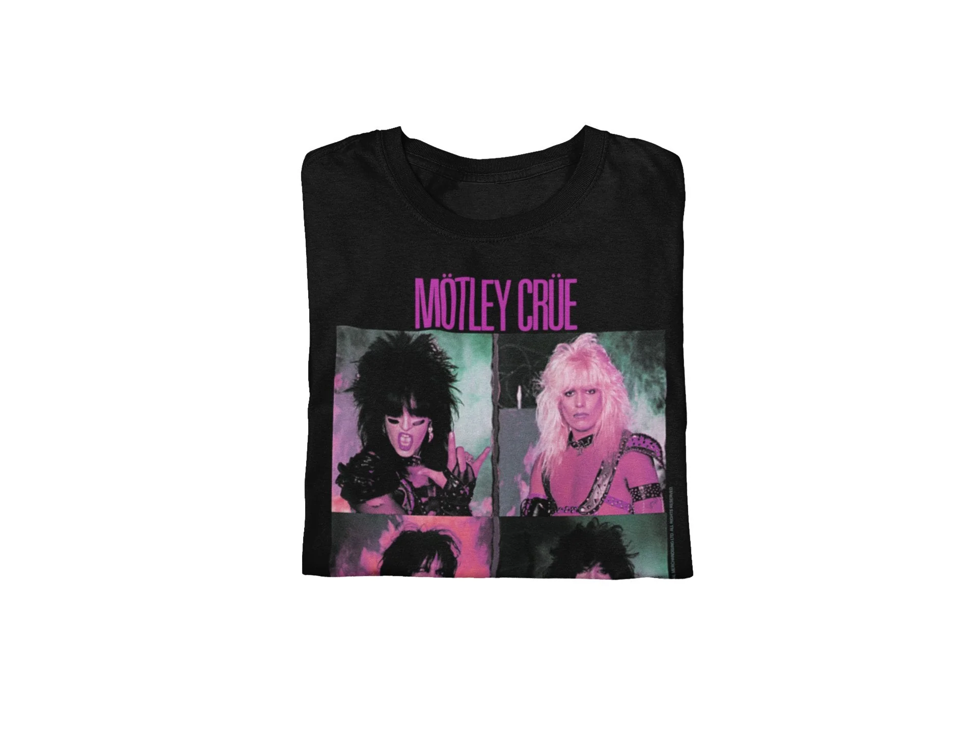 Motley Crue - Pink Shout T-Shirt - Image 2