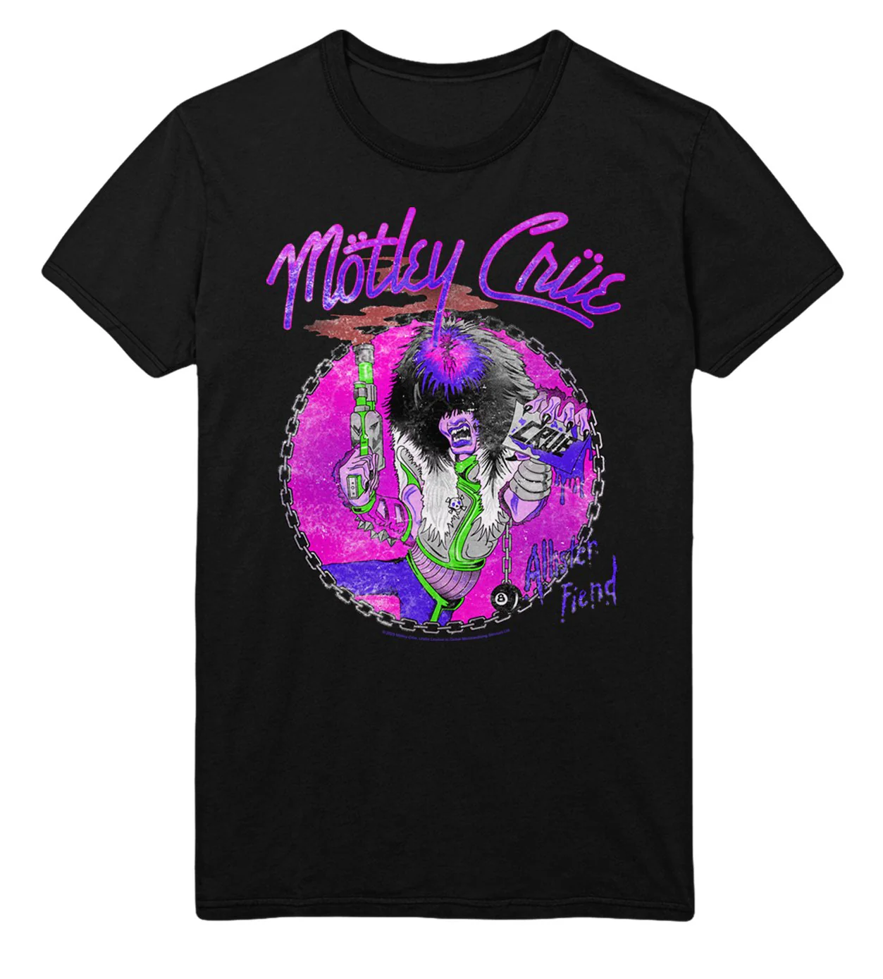 Motley Crue - Purple Allister T-Shirt
