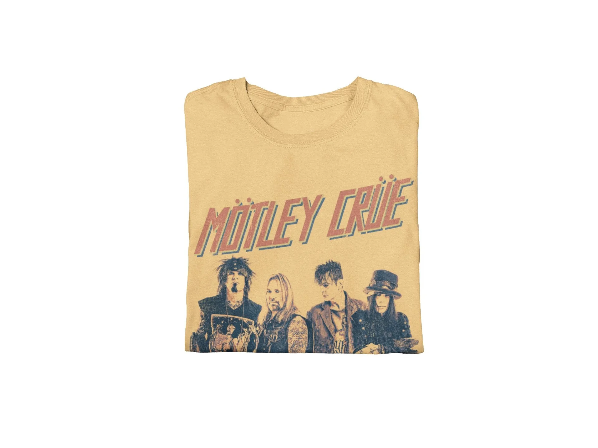 Motley Crue - Retro Boomin Jumbo Print T-Shirt - Image 3